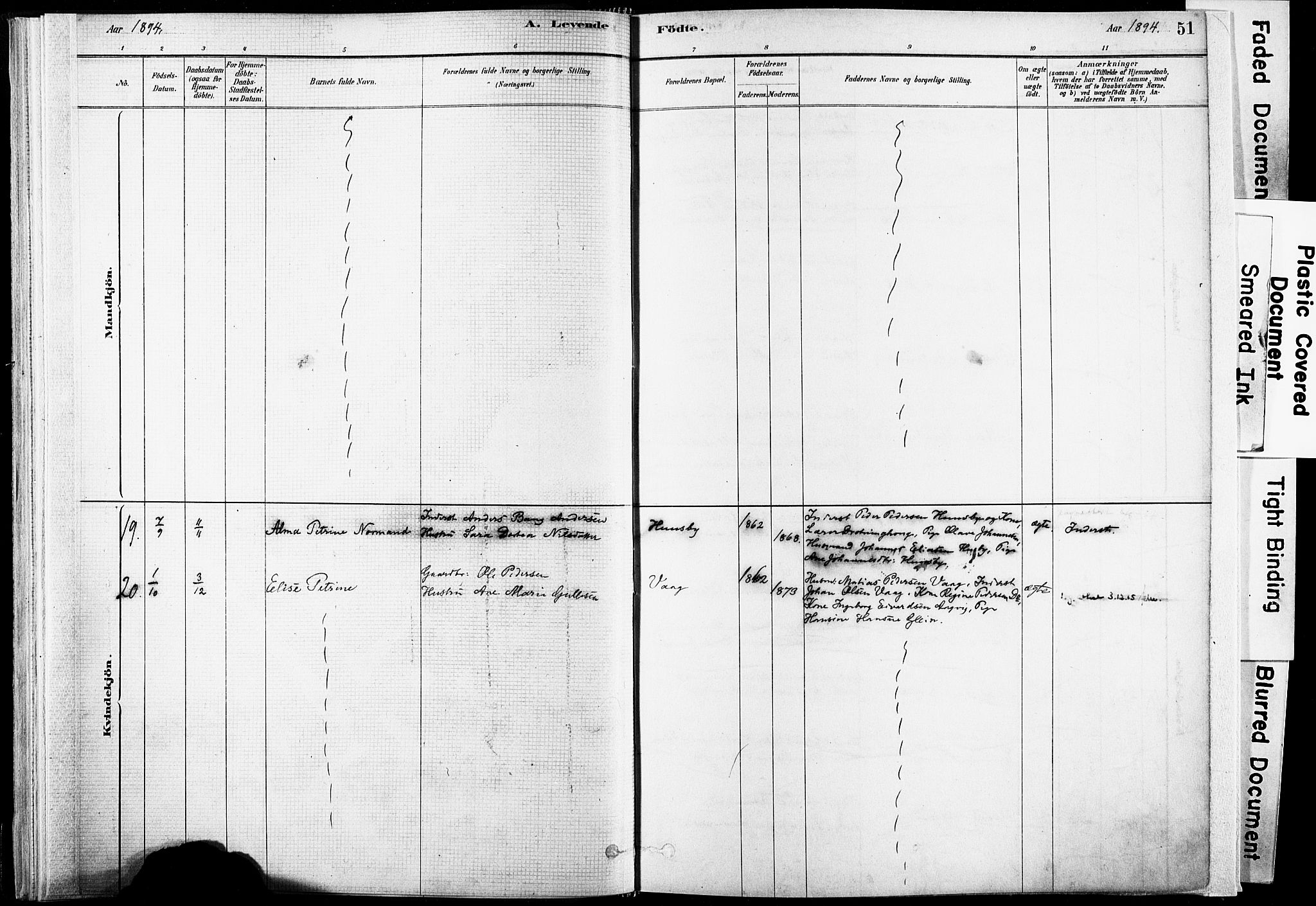 Ministerialprotokoller, klokkerbøker og fødselsregistre - Nordland, AV/SAT-A-1459/835/L0525: Parish register (official) no. 835A03I, 1881-1910, p. 51