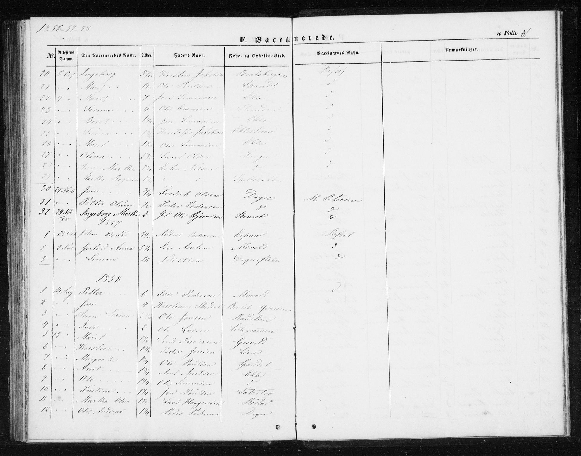 Ministerialprotokoller, klokkerbøker og fødselsregistre - Sør-Trøndelag, SAT/A-1456/608/L0332: Parish register (official) no. 608A01, 1848-1861, p. 81