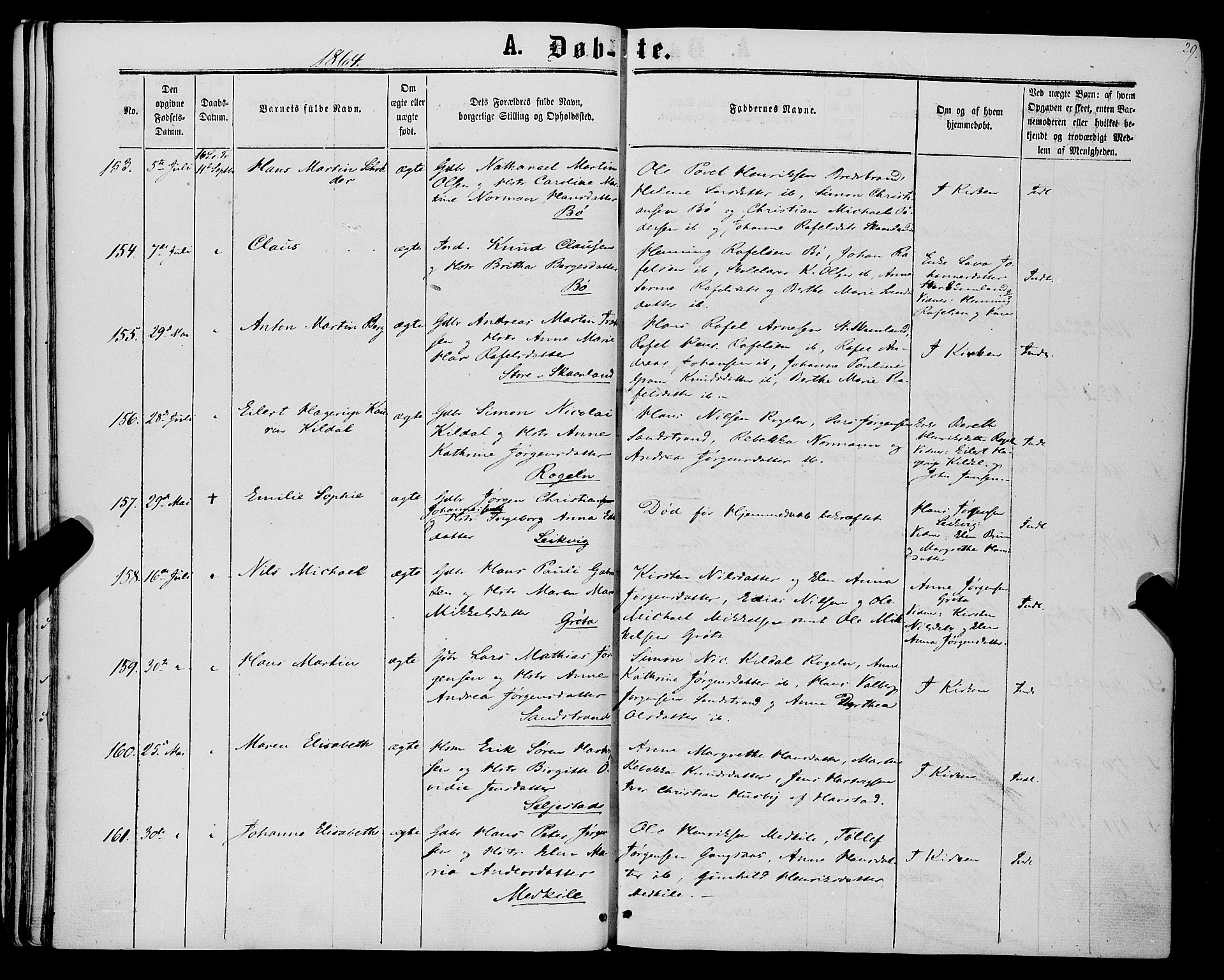 Trondenes sokneprestkontor, SATØ/S-1319/H/Ha/L0012kirke: Parish register (official) no. 12, 1863-1870, p. 29