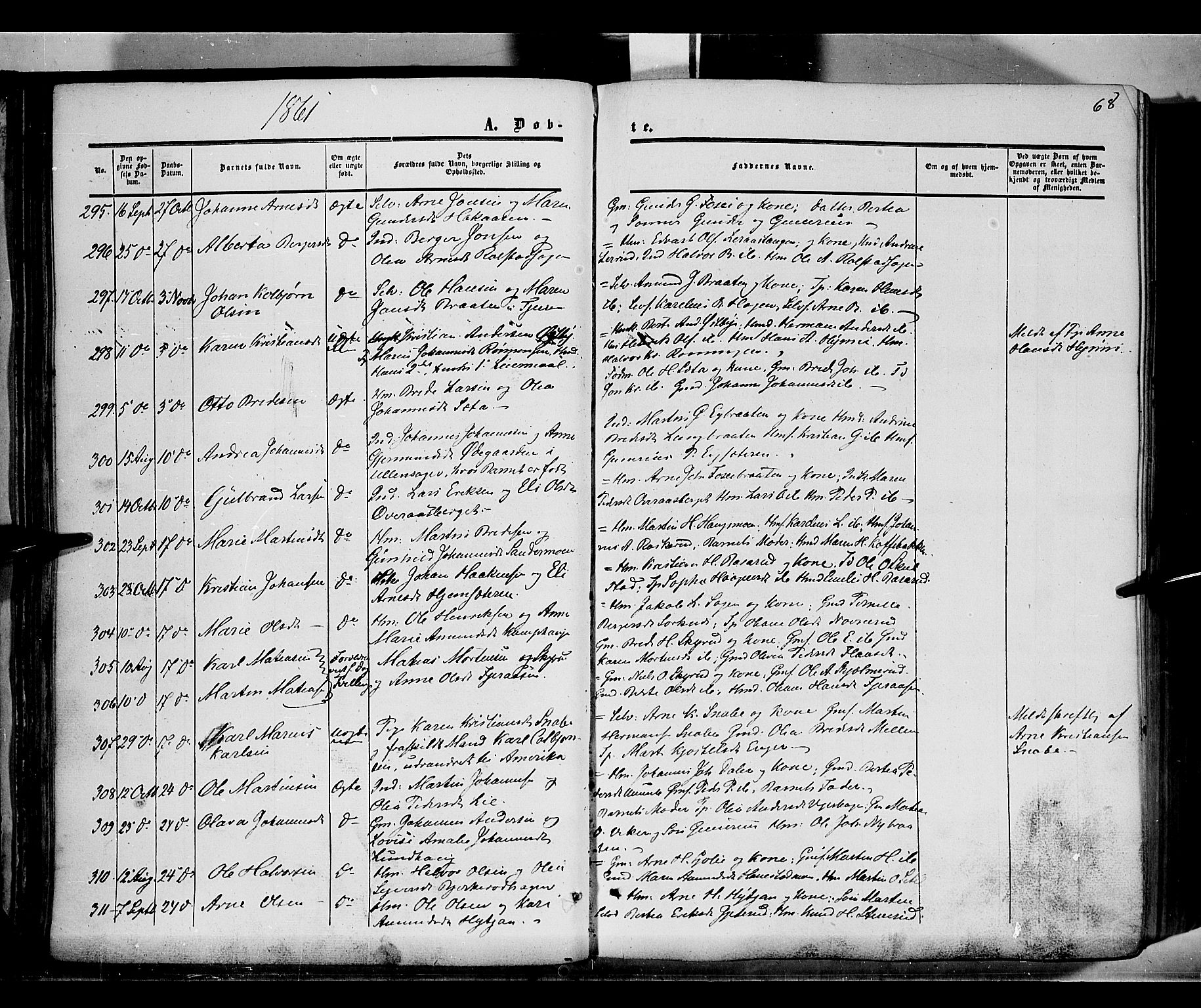 Grue prestekontor, AV/SAH-PREST-036/H/Ha/Haa/L0009: Parish register (official) no. 9, 1859-1863, p. 68