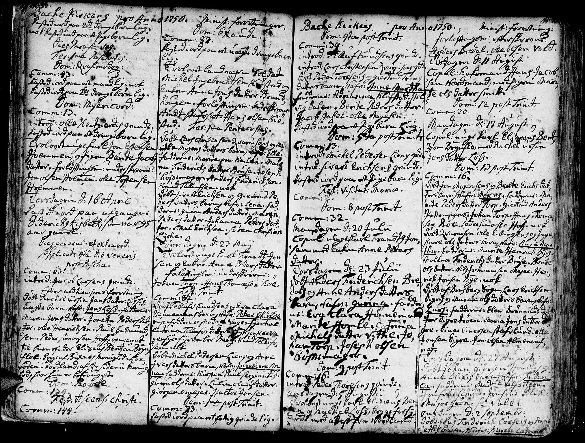 Ministerialprotokoller, klokkerbøker og fødselsregistre - Sør-Trøndelag, SAT/A-1456/606/L0276: Parish register (official) no. 606A01 /2, 1727-1779, p. 80-81