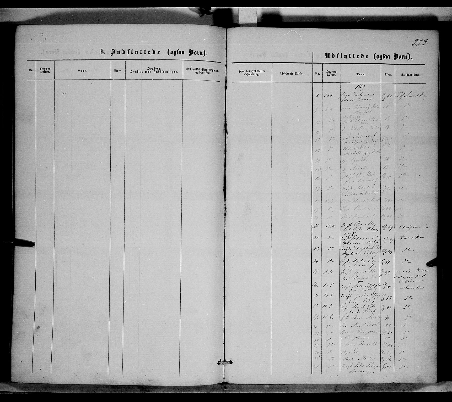 Nordre Land prestekontor, SAH/PREST-124/H/Ha/Haa/L0001: Parish register (official) no. 1, 1860-1871, p. 223