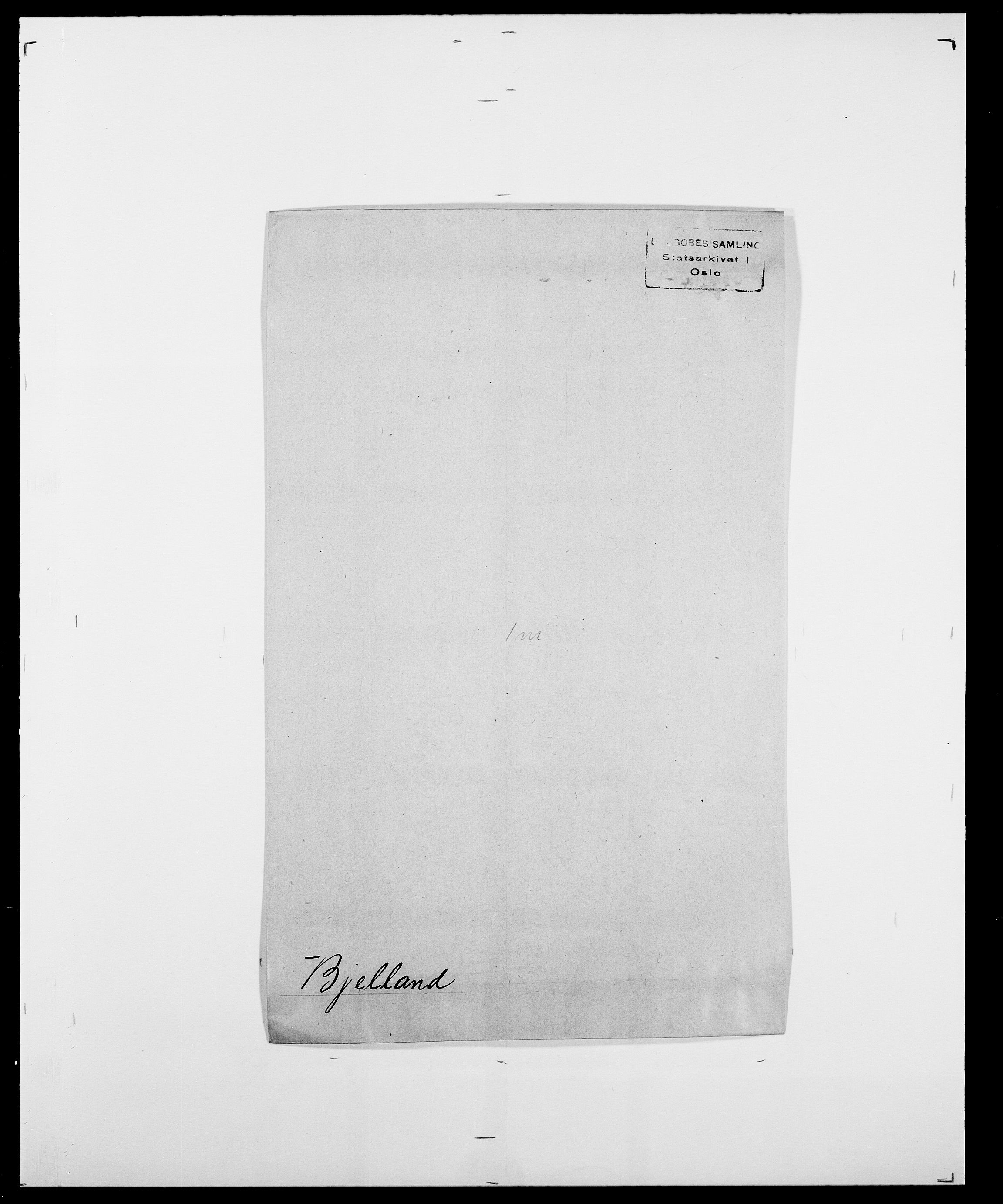 Delgobe, Charles Antoine - samling, SAO/PAO-0038/D/Da/L0004: Bergendahl - Blære, p. 414