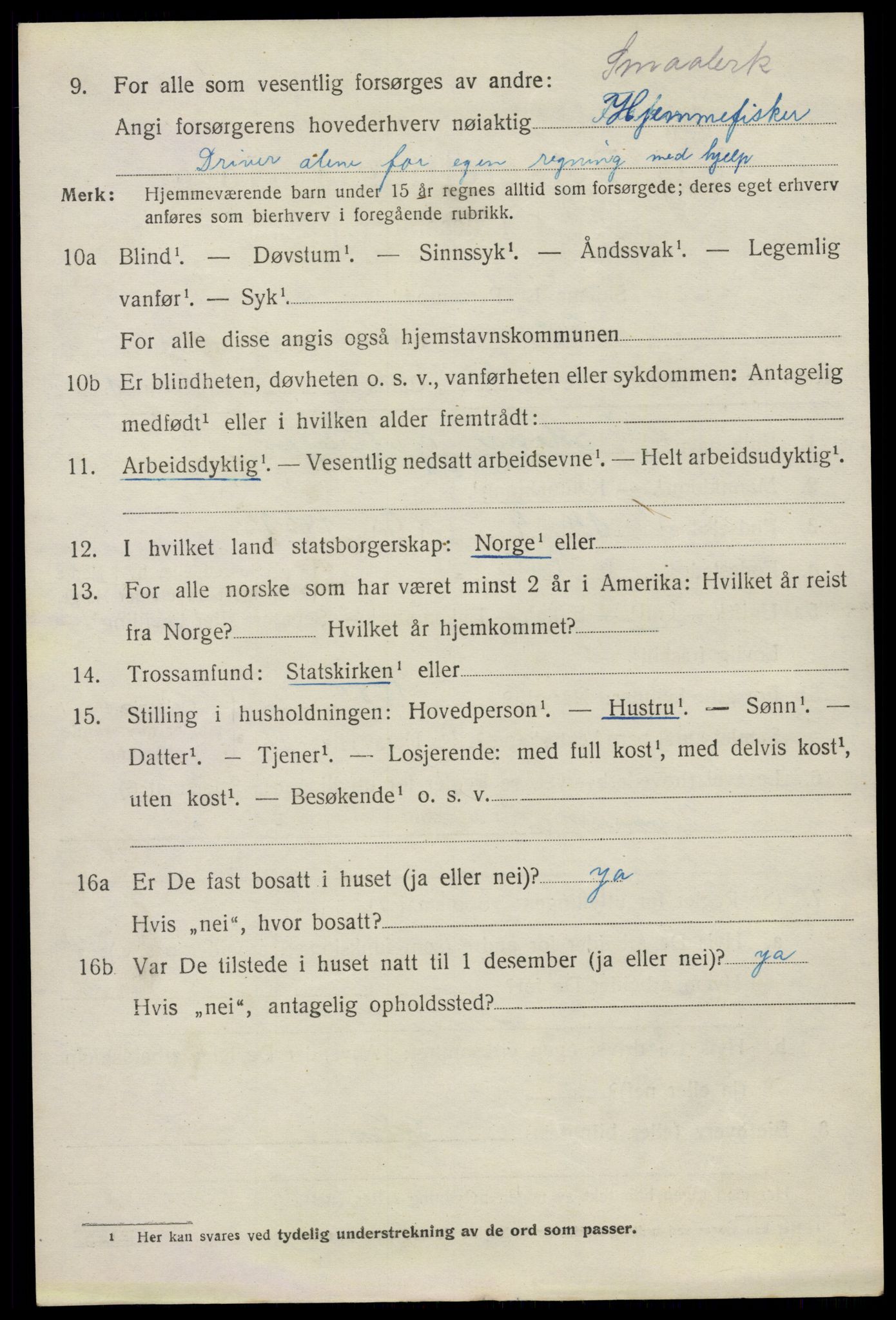 SAO, 1920 census for Råde, 1920, p. 6196