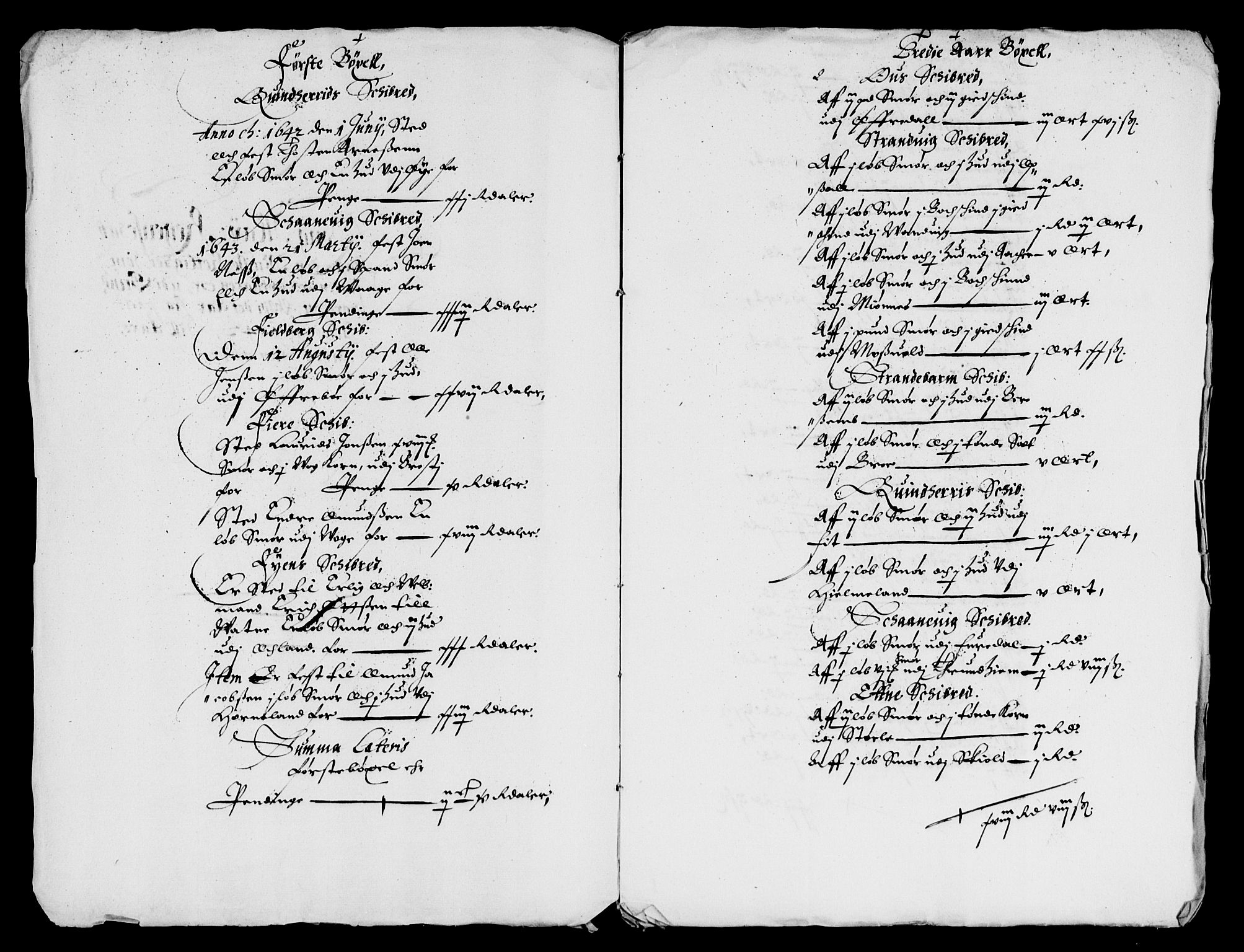 Rentekammeret inntil 1814, Reviderte regnskaper, Lensregnskaper, AV/RA-EA-5023/R/Rb/Rbt/L0092: Bergenhus len, 1641-1643