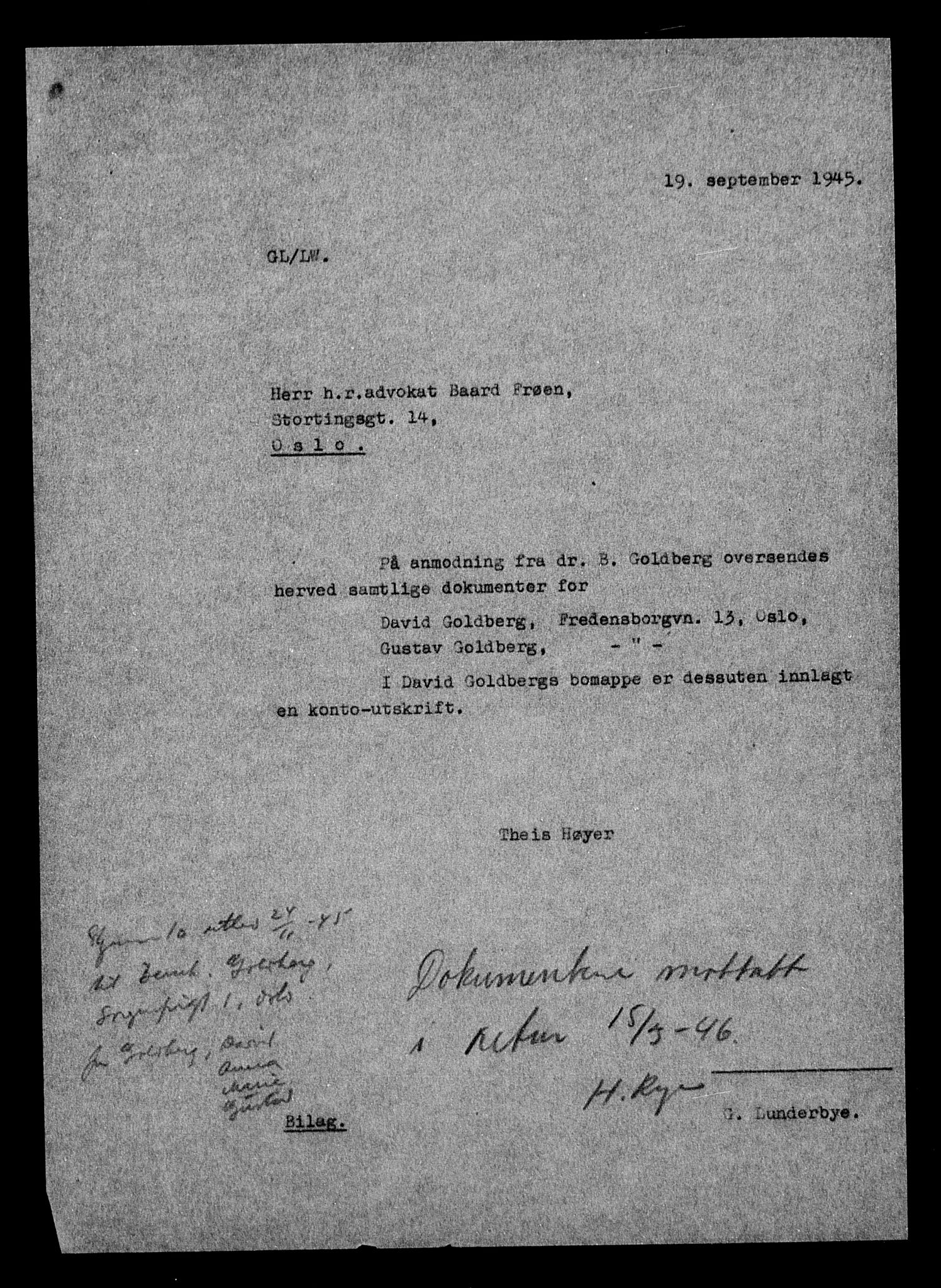 Justisdepartementet, Tilbakeføringskontoret for inndratte formuer, AV/RA-S-1564/H/Hc/Hcc/L0939: --, 1945-1947, p. 211