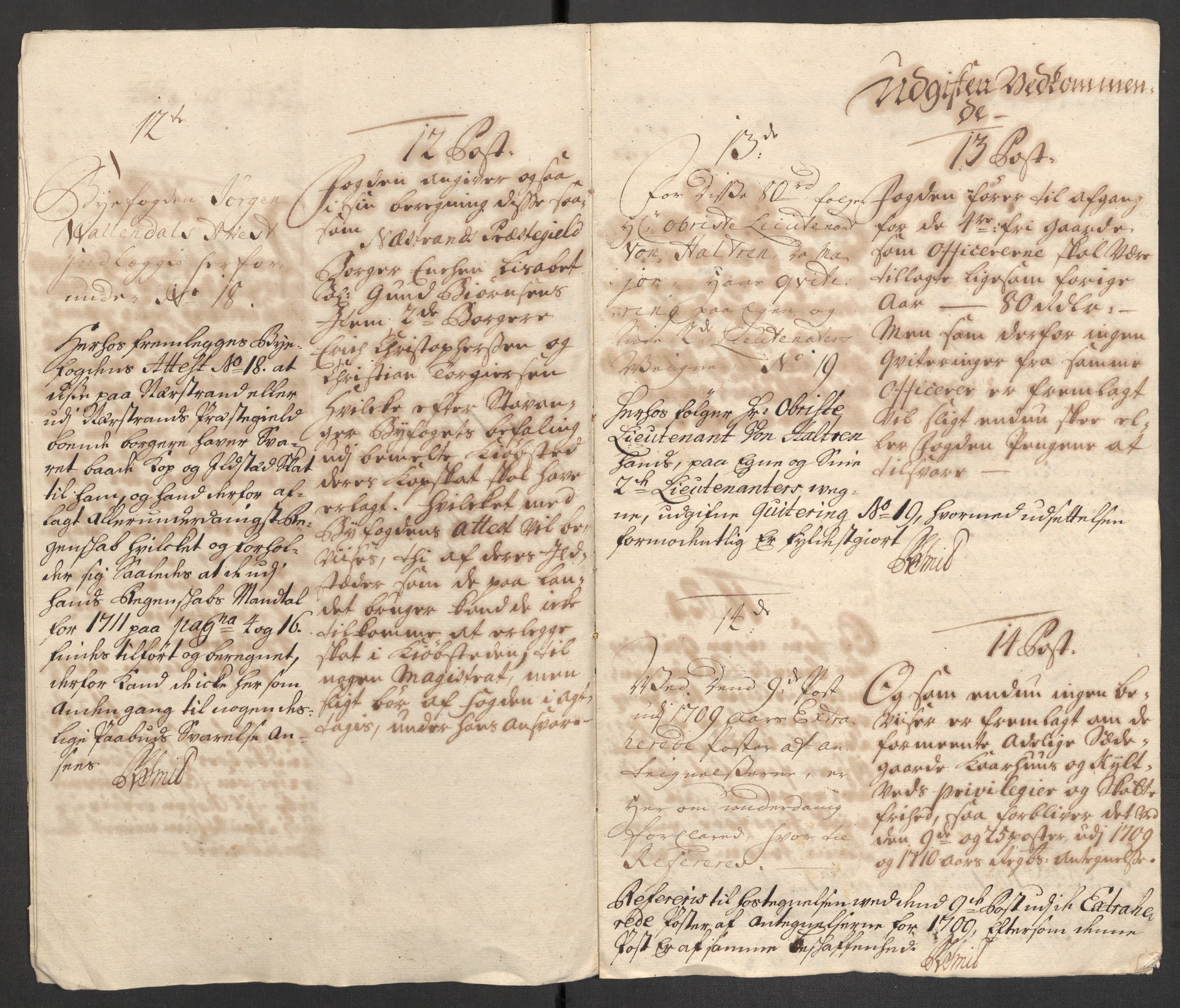 Rentekammeret inntil 1814, Reviderte regnskaper, Fogderegnskap, AV/RA-EA-4092/R47/L2864: Fogderegnskap Ryfylke, 1711, p. 177