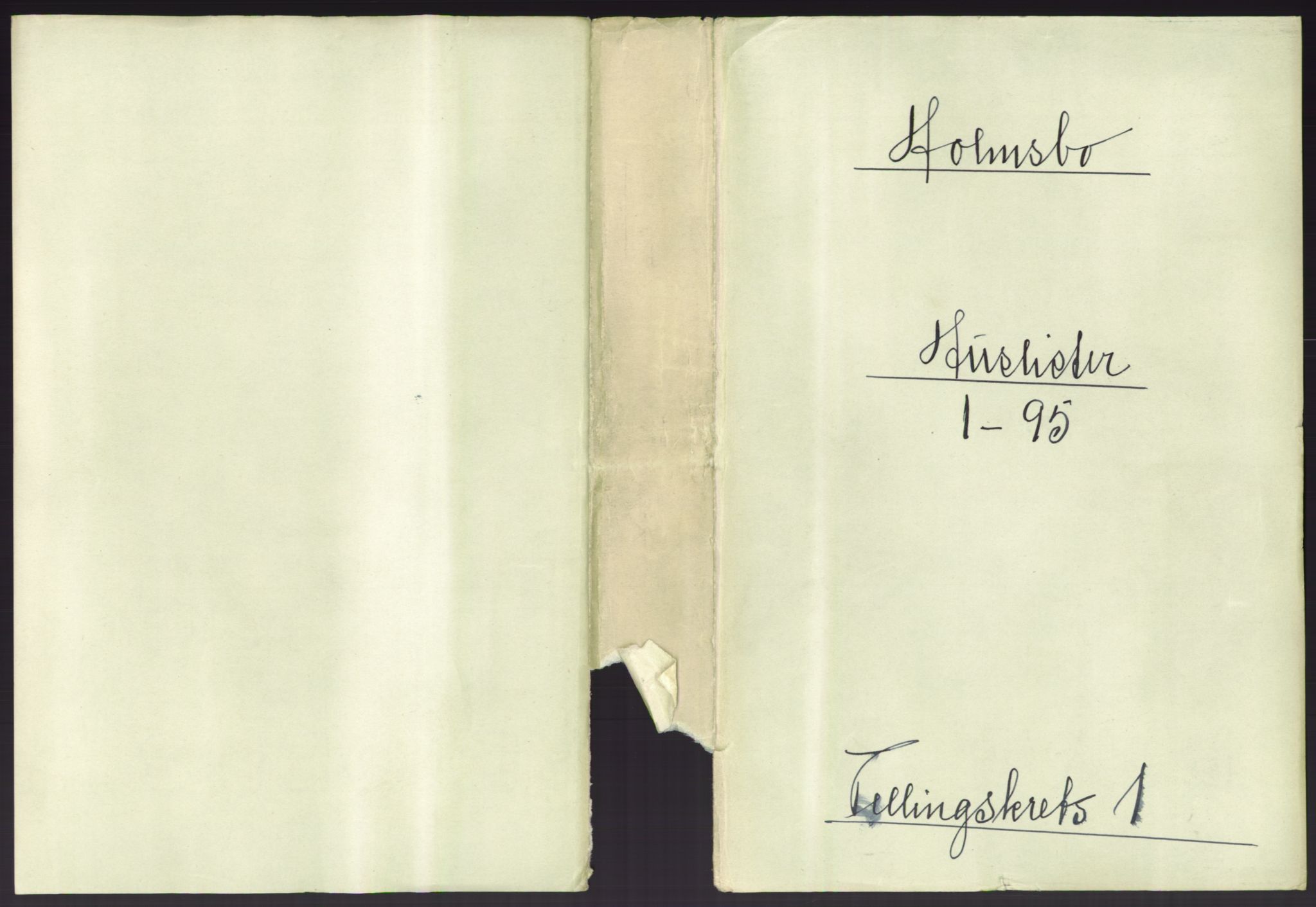 RA, 1891 census for 0603 Holmsbu, 1891, p. 7