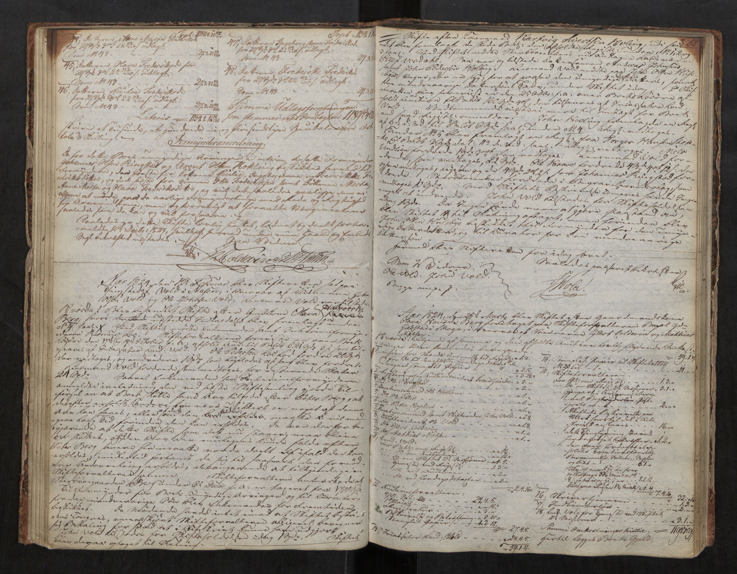 Stjør- og Verdal sorenskriveri, AV/SAT-A-4167/1/3/3A/L0029: Skifteprotokoll 24, 1818-1841, p. 52
