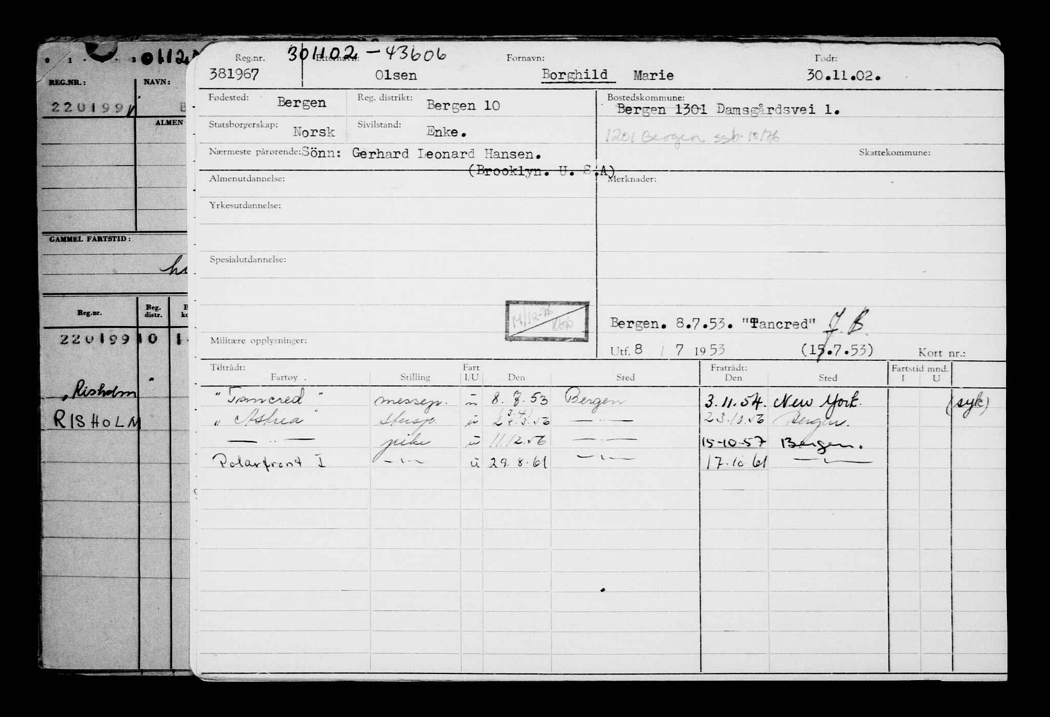 Direktoratet for sjømenn, AV/RA-S-3545/G/Gb/L0047: Hovedkort, 1902-1903, p. 205