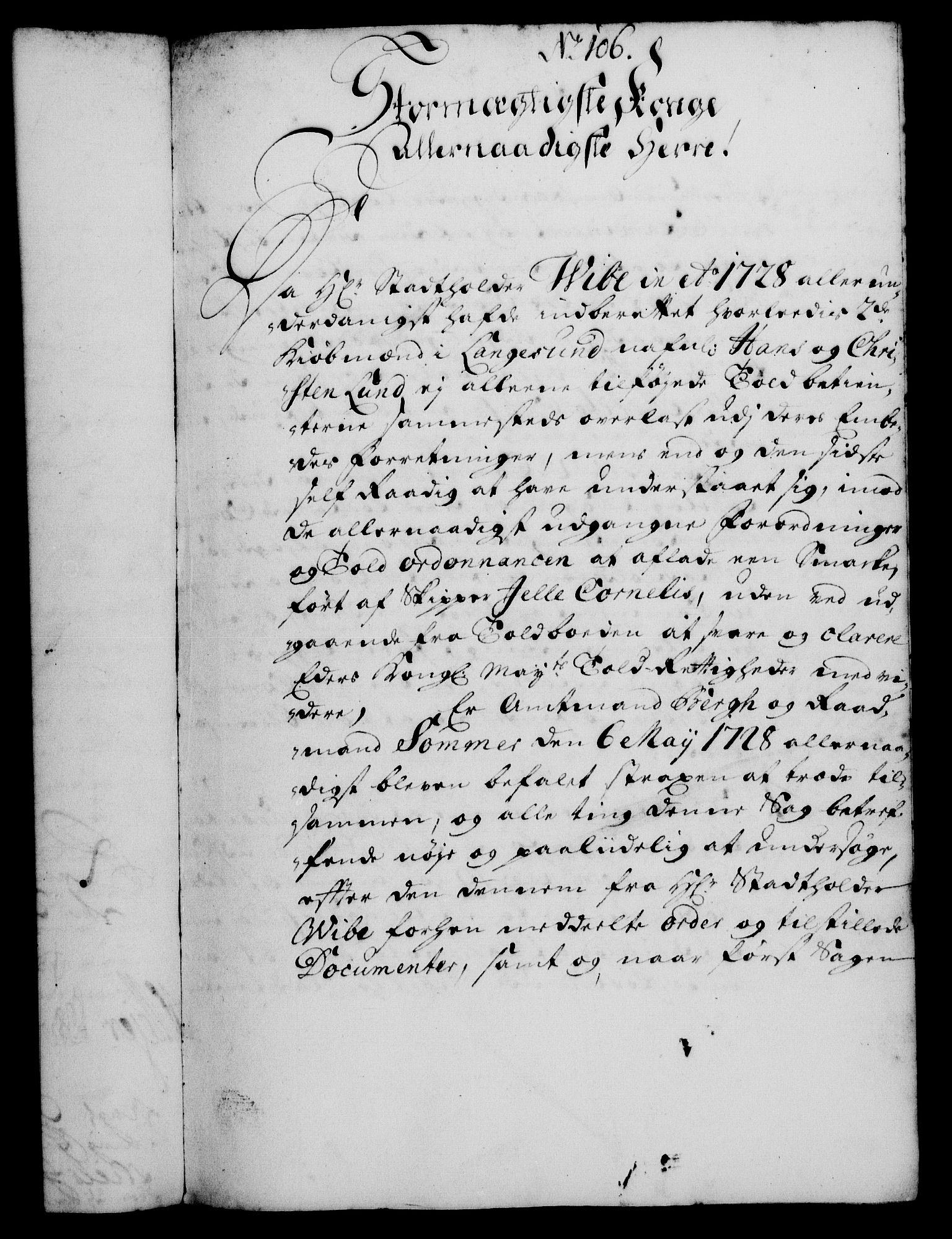 Rentekammeret, Kammerkanselliet, RA/EA-3111/G/Gf/Gfa/L0012: Norsk relasjons- og resolusjonsprotokoll (merket RK 52.12), 1729, p. 578