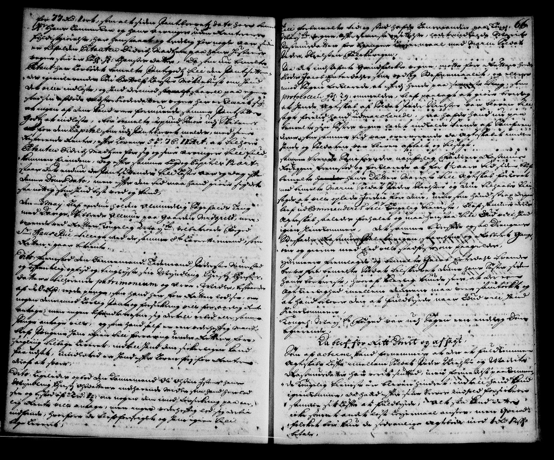 Nordfjord sorenskriveri, SAB/A-2801/01/01a/L0018: Tingbøker (justisprotokoller), 1711-1713, p. 65b-66a