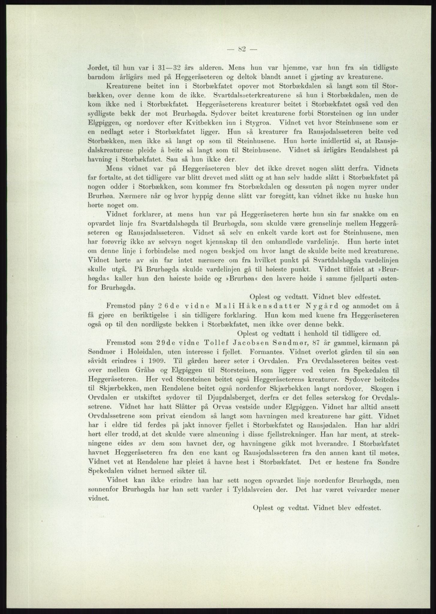 Høyfjellskommisjonen, AV/RA-S-1546/X/Xa/L0001: Nr. 1-33, 1909-1953, p. 4346