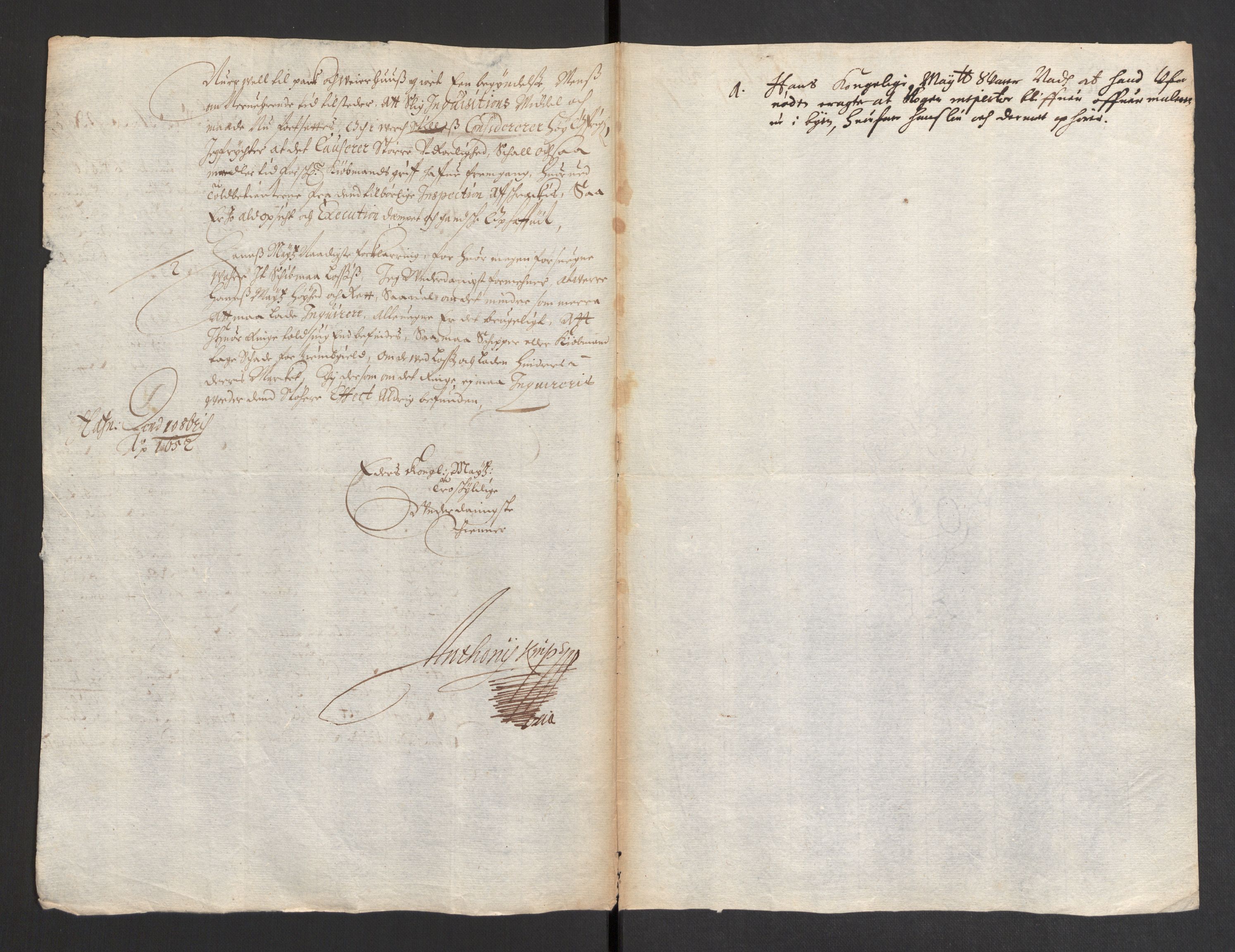 Danske Kanselli 1572-1799, AV/RA-EA-3023/F/Fc/Fcc/Fcca/L0013: Norske innlegg 1572-1799, 1649-1653, p. 358