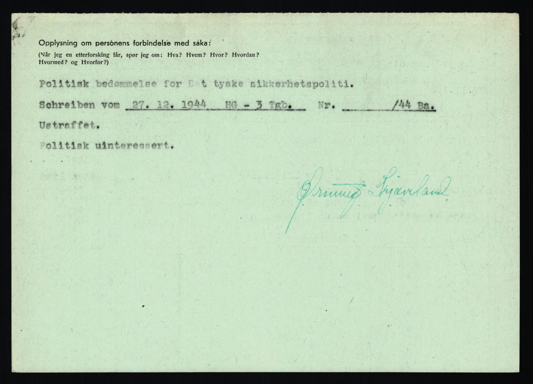 Statspolitiet - Hovedkontoret / Osloavdelingen, AV/RA-S-1329/C/Ca/L0008: Johan(nes)sen - Knoph, 1943-1945, p. 2661