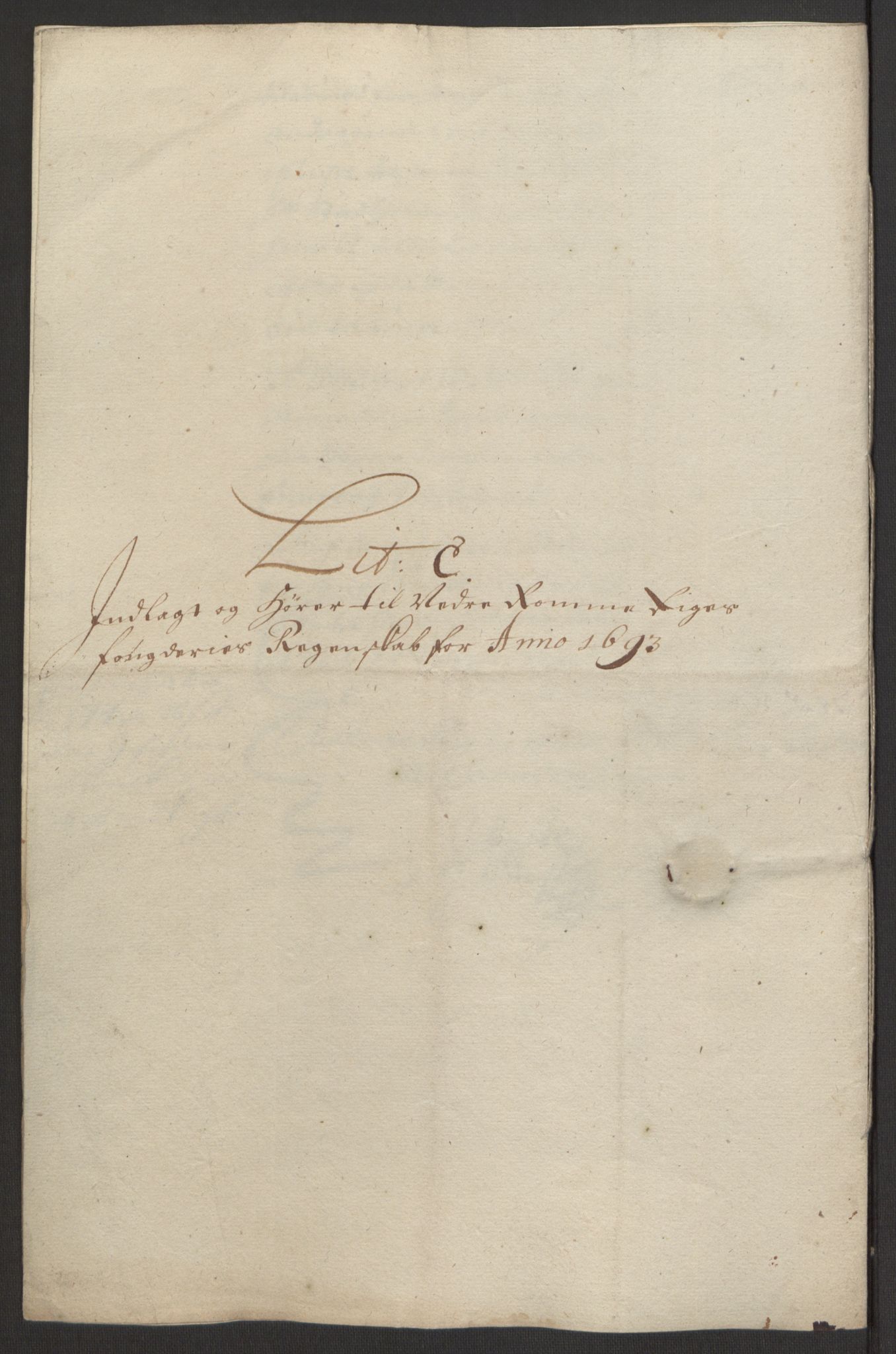 Rentekammeret inntil 1814, Reviderte regnskaper, Fogderegnskap, RA/EA-4092/R11/L0578: Fogderegnskap Nedre Romerike, 1693, p. 41