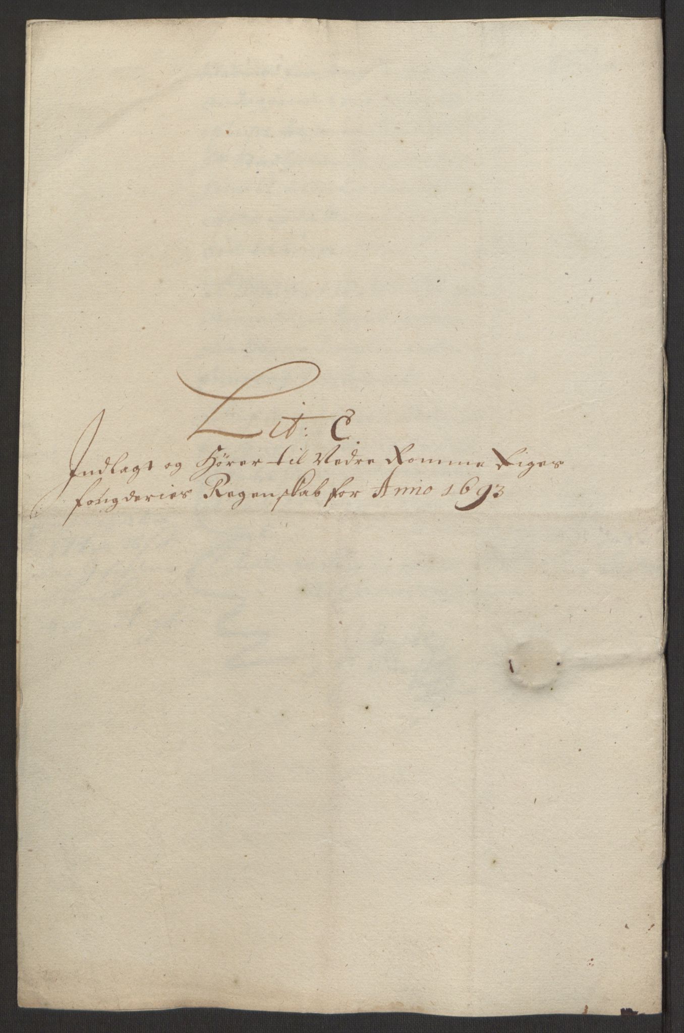 Rentekammeret inntil 1814, Reviderte regnskaper, Fogderegnskap, AV/RA-EA-4092/R11/L0578: Fogderegnskap Nedre Romerike, 1693, p. 41