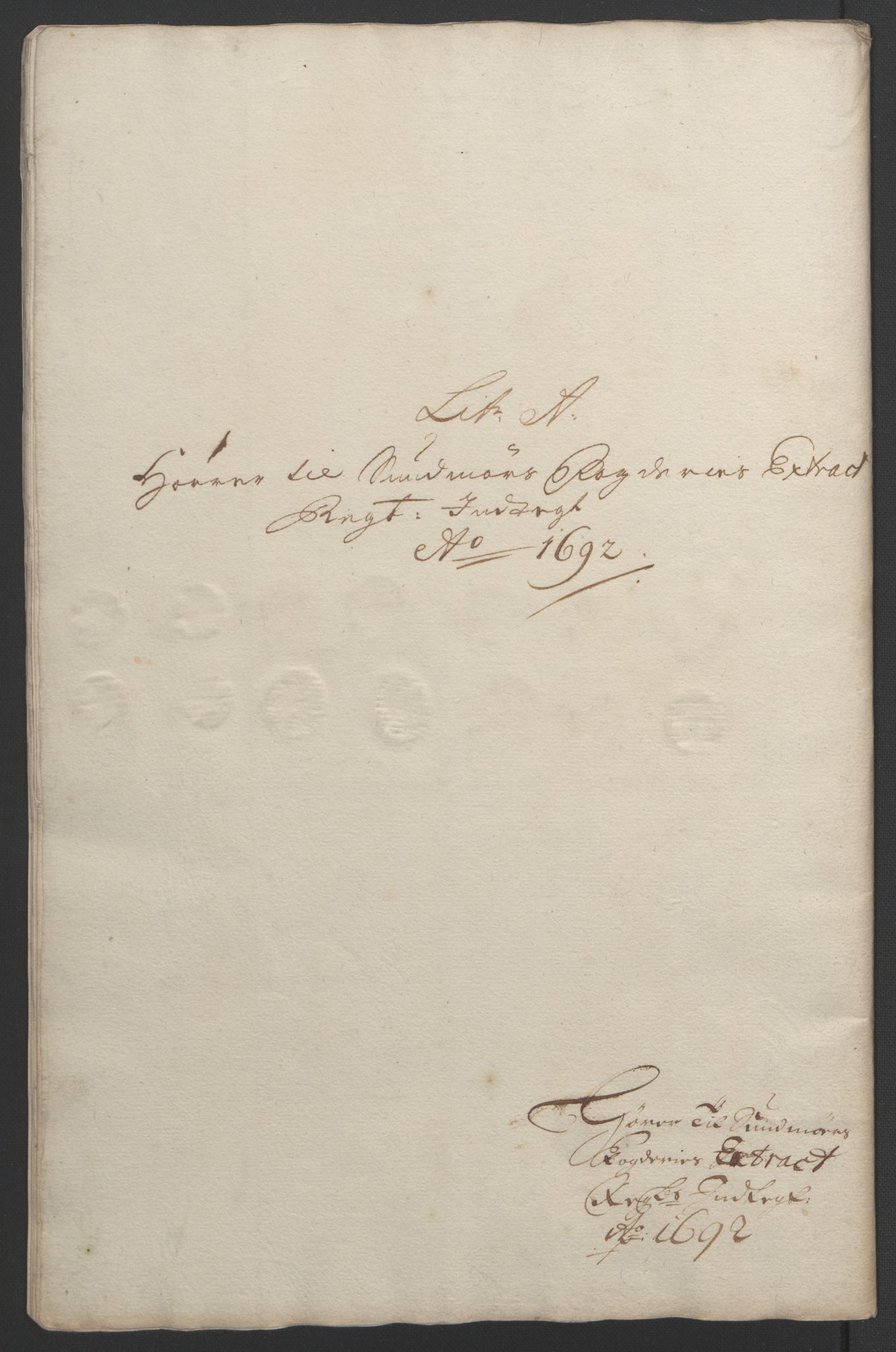 Rentekammeret inntil 1814, Reviderte regnskaper, Fogderegnskap, RA/EA-4092/R54/L3554: Fogderegnskap Sunnmøre, 1691-1693, p. 160