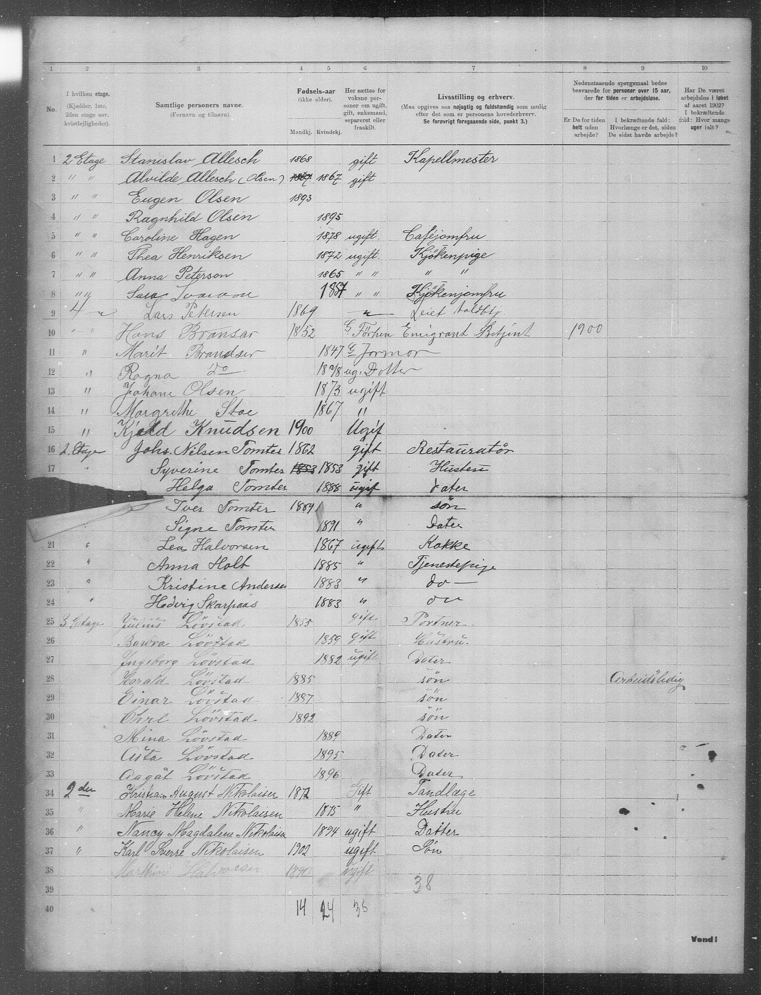 OBA, Municipal Census 1902 for Kristiania, 1902, p. 23702