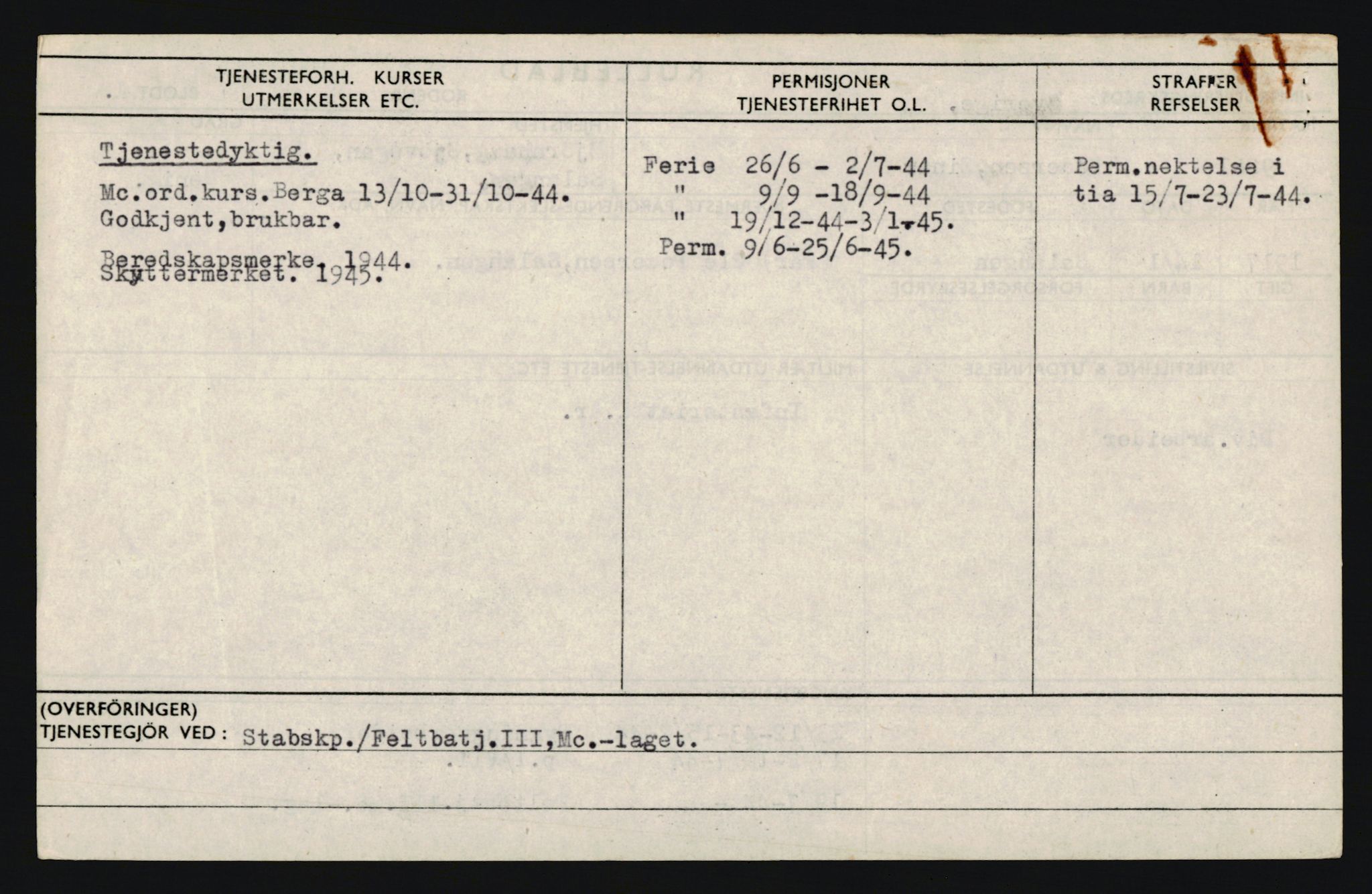 Forsvaret, Troms infanteriregiment nr. 16, AV/RA-RAFA-3146/P/Pa/L0022: Rulleblad for regimentets menige mannskaper, årsklasse 1938, 1938, p. 1322