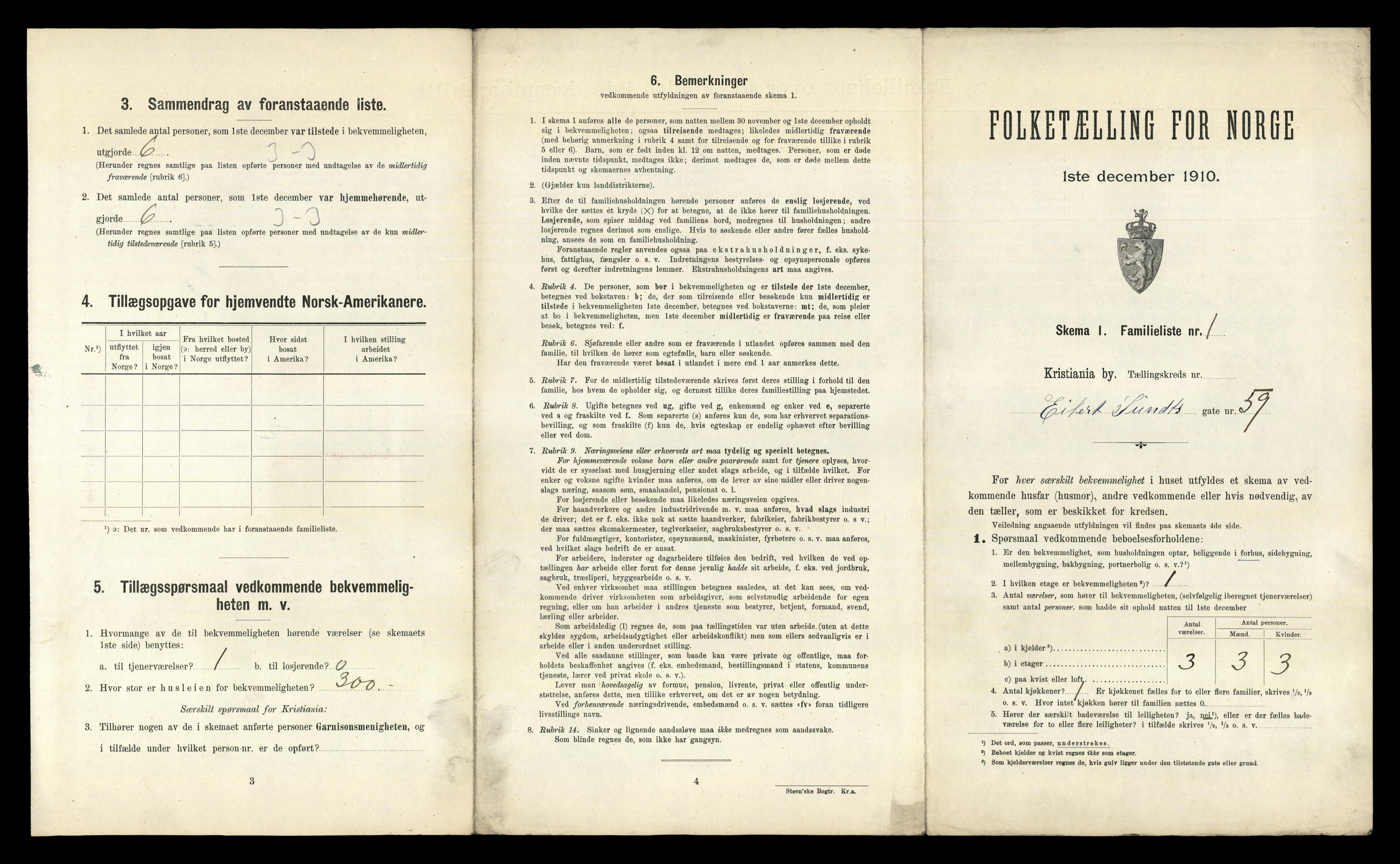 RA, 1910 census for Kristiania, 1910, p. 19541