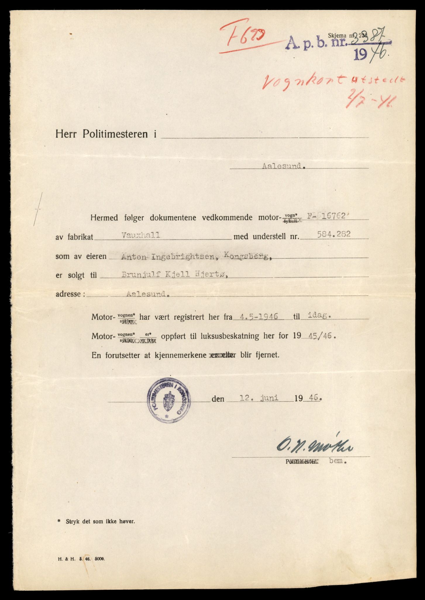 Møre og Romsdal vegkontor - Ålesund trafikkstasjon, AV/SAT-A-4099/F/Fe/L0046: Registreringskort for kjøretøy T 14445 - T 14579, 1927-1998