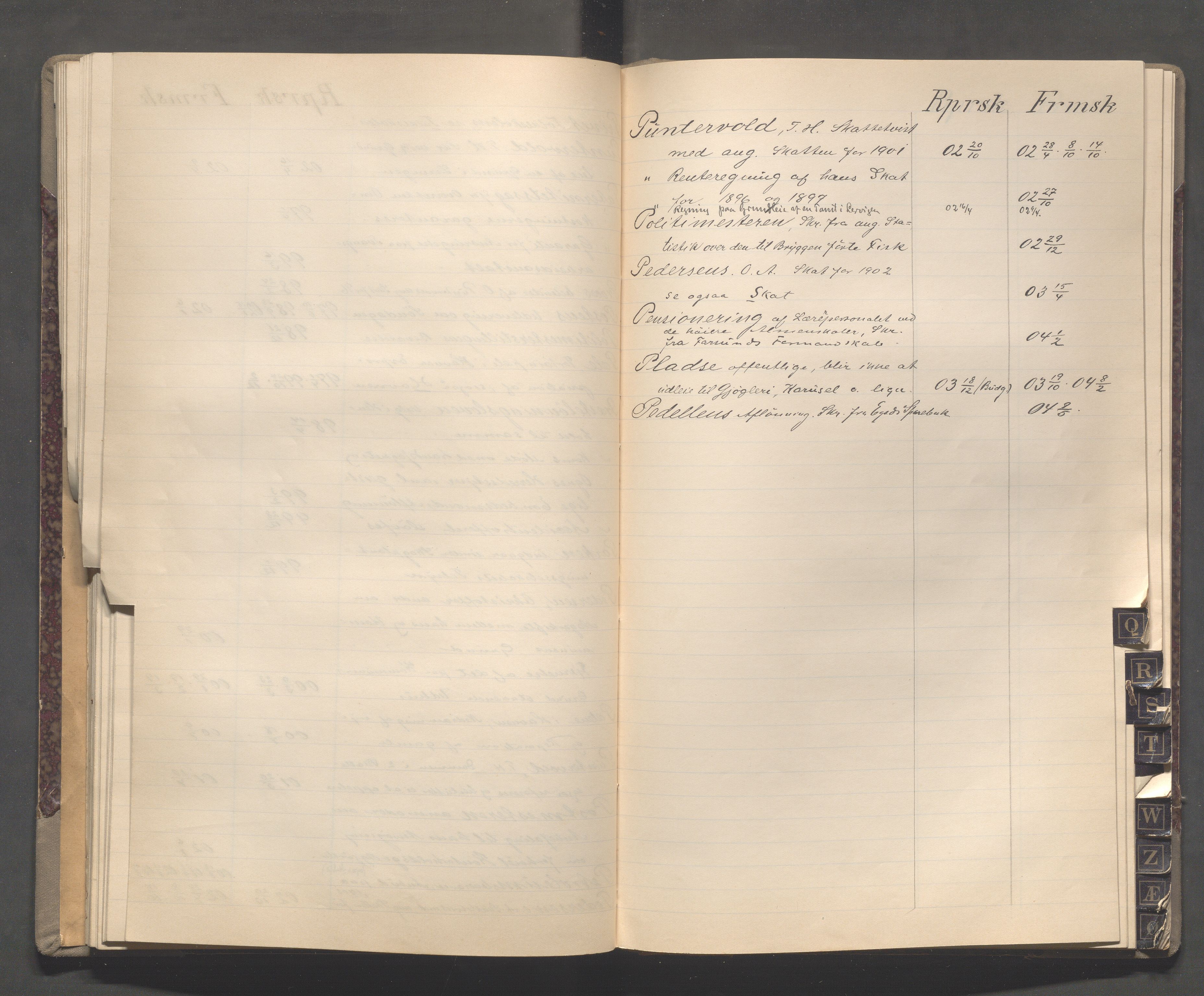 Egersund kommune (Ladested) - Formannskapet, IKAR/K-100502/C/Cb/L0001: Saksregister, 1880-1903, p. 84