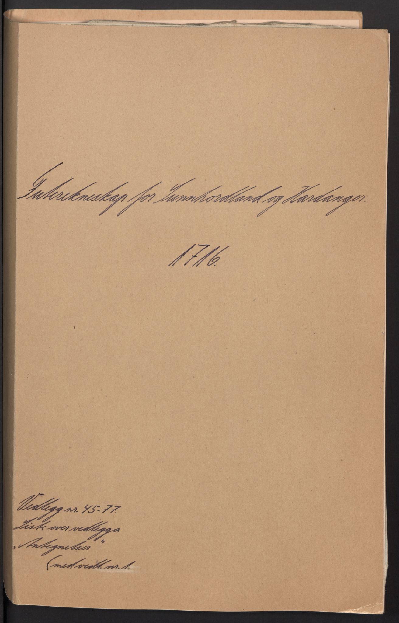 Rentekammeret inntil 1814, Reviderte regnskaper, Fogderegnskap, RA/EA-4092/R48/L2992: Fogderegnskap Sunnhordland og Hardanger, 1716, p. 240