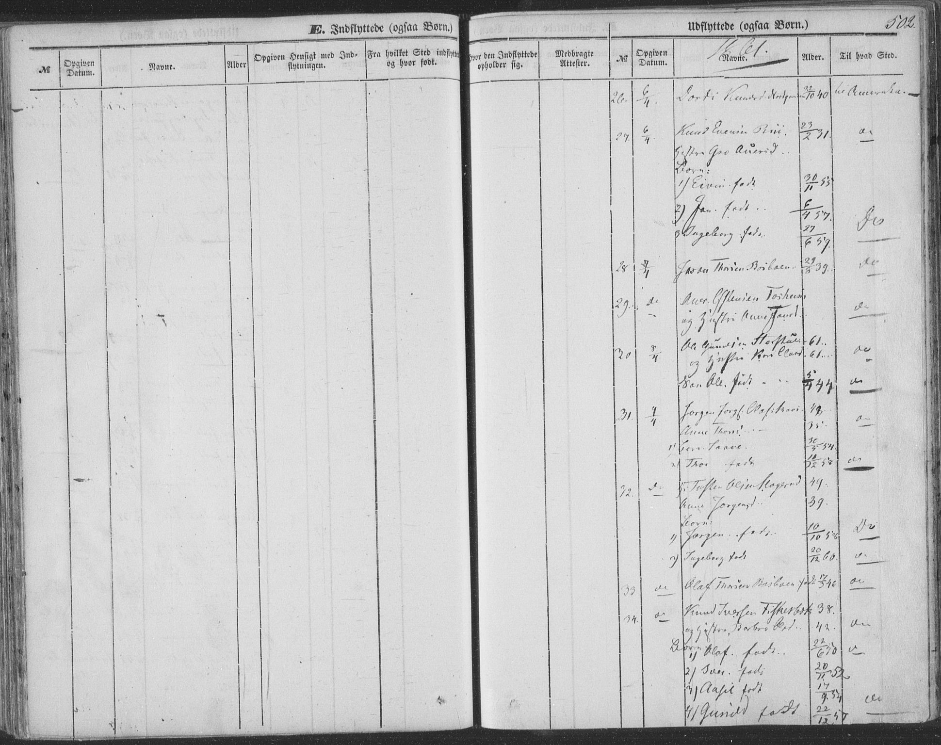 Seljord kirkebøker, AV/SAKO-A-20/F/Fa/L012b: Parish register (official) no. I 12B, 1850-1865, p. 502