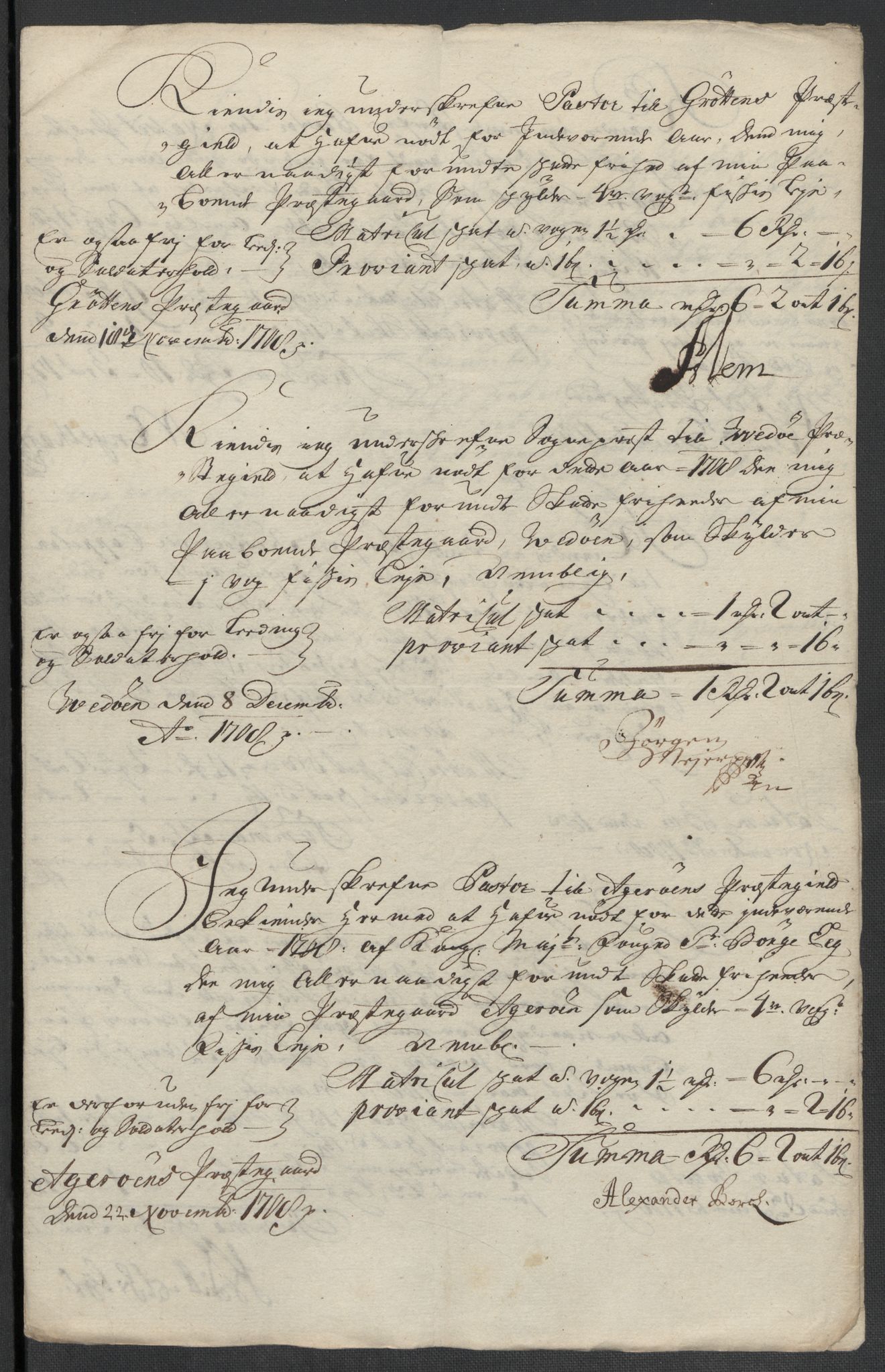 Rentekammeret inntil 1814, Reviderte regnskaper, Fogderegnskap, RA/EA-4092/R55/L3658: Fogderegnskap Romsdal, 1707-1708, p. 319