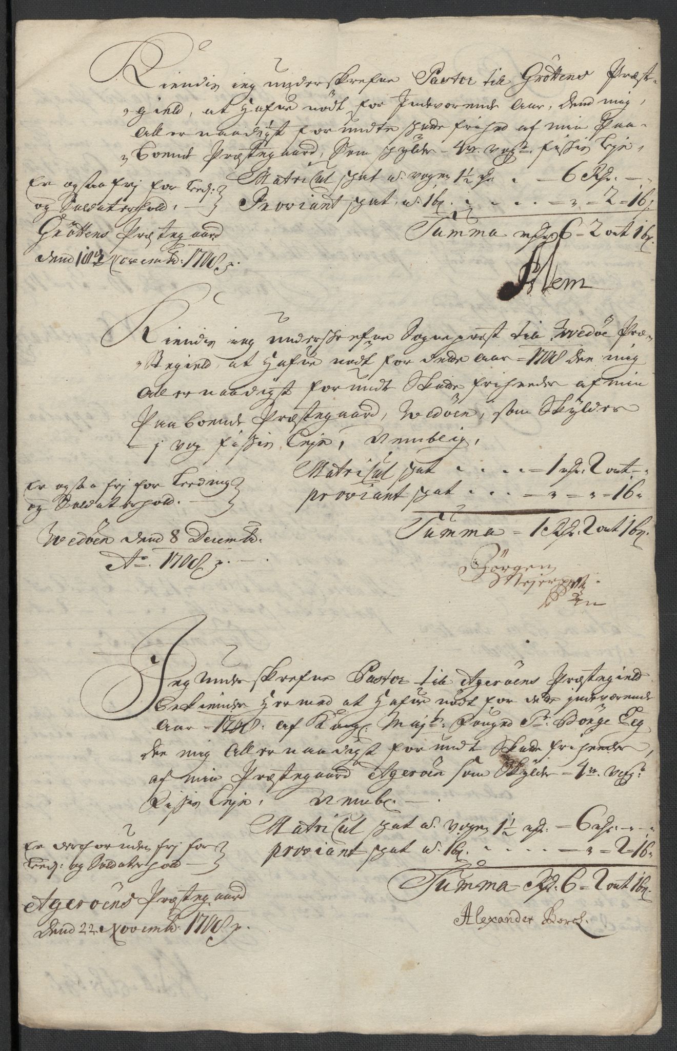 Rentekammeret inntil 1814, Reviderte regnskaper, Fogderegnskap, AV/RA-EA-4092/R55/L3658: Fogderegnskap Romsdal, 1707-1708, p. 319