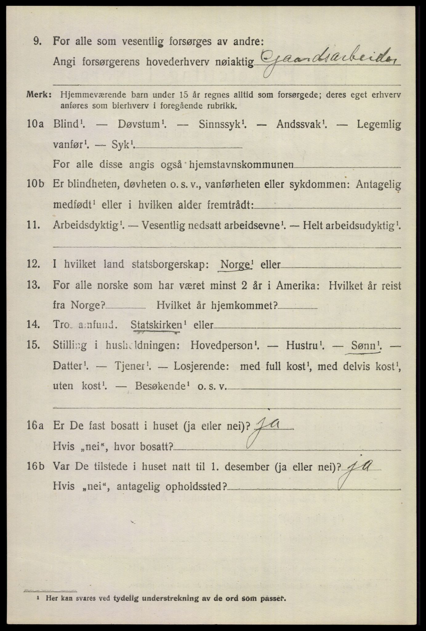 SAKO, 1920 census for Ål, 1920, p. 8077