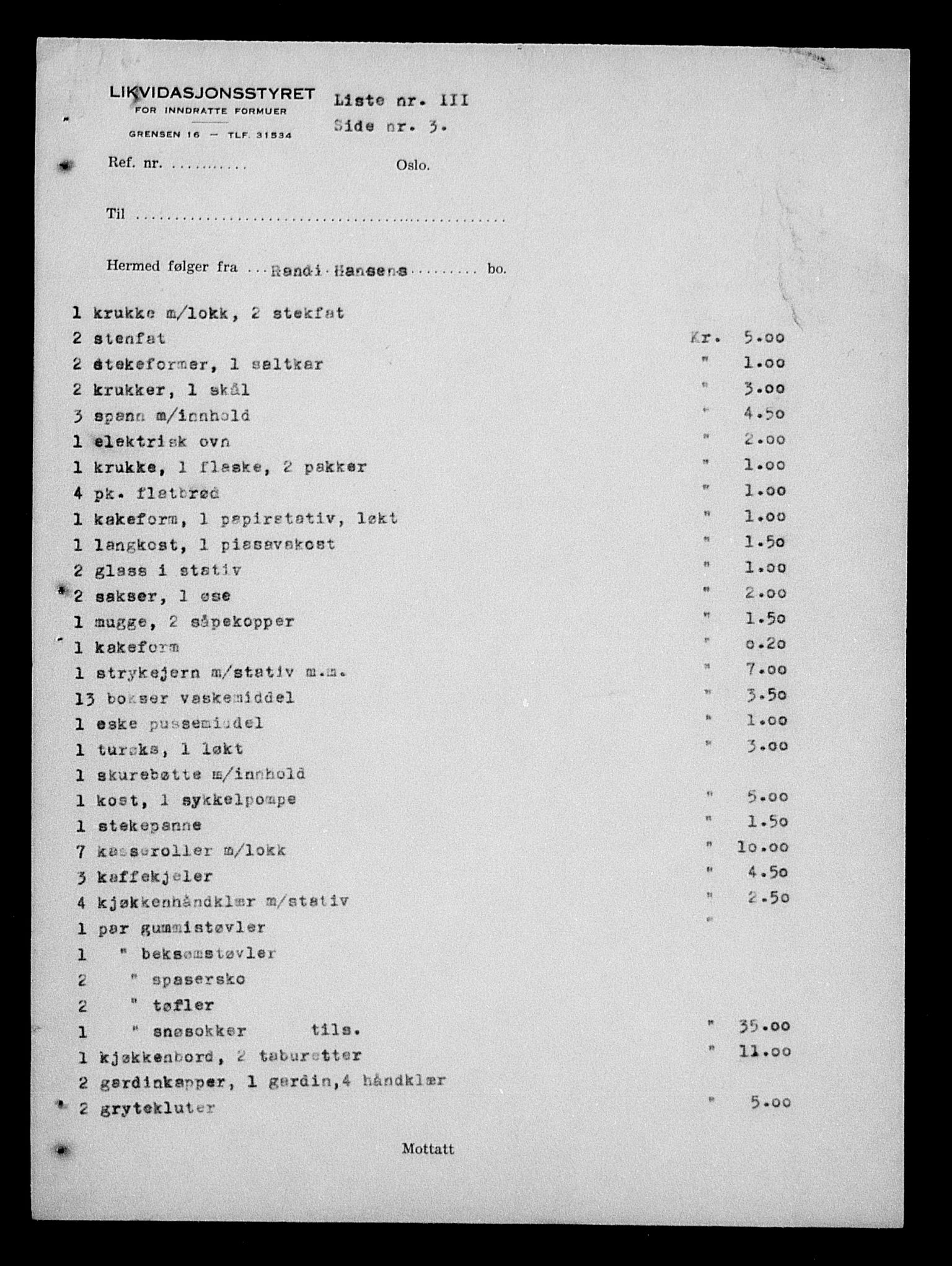 Justisdepartementet, Tilbakeføringskontoret for inndratte formuer, AV/RA-S-1564/H/Hc/Hcd/L0990: --, 1945-1947, p. 567