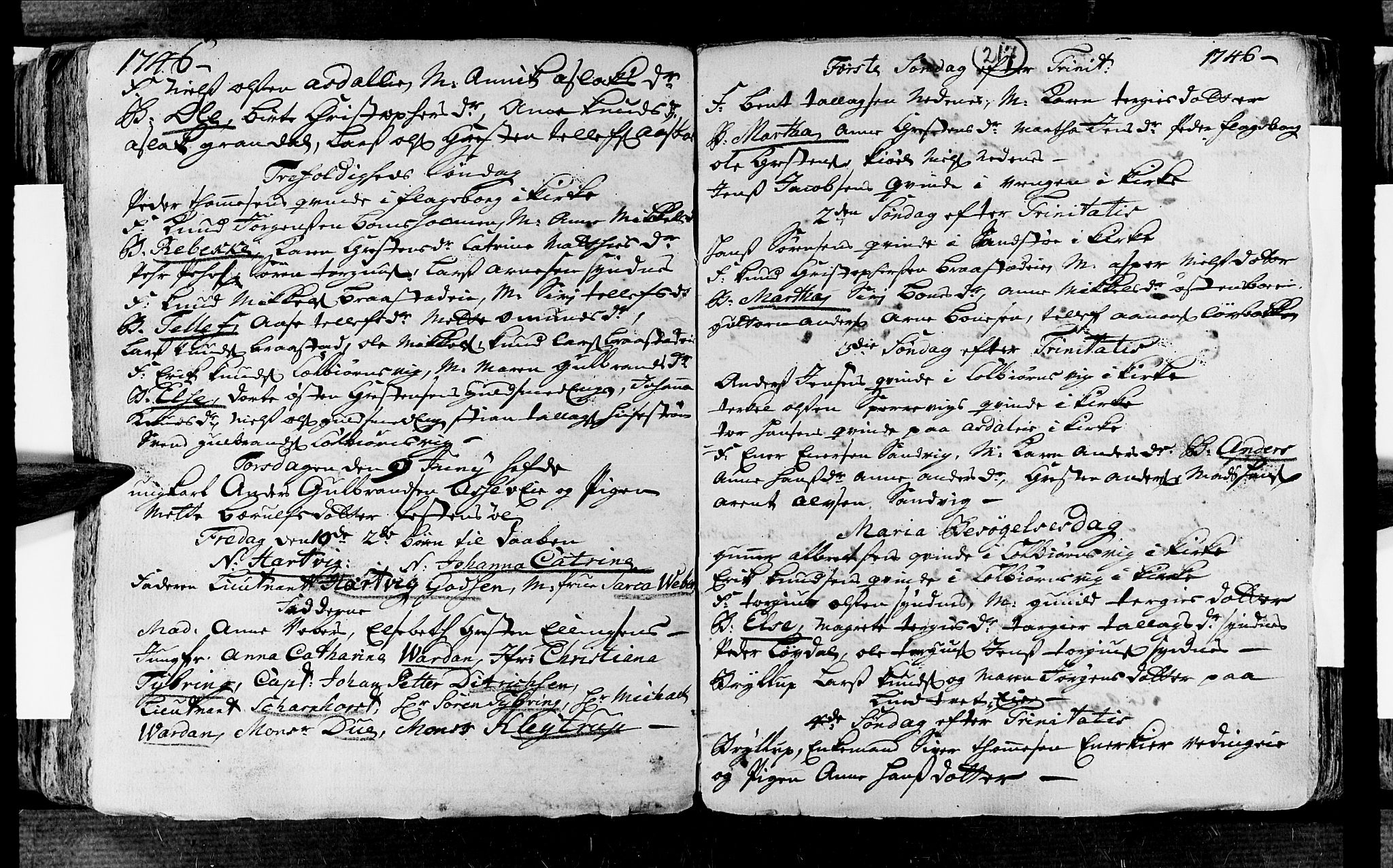 Øyestad sokneprestkontor, AV/SAK-1111-0049/F/Fa/L0004: Parish register (official) no. A 4, 1730-1750, p. 217