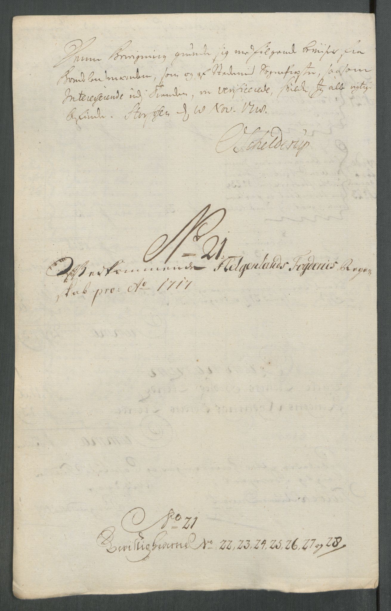 Rentekammeret inntil 1814, Reviderte regnskaper, Fogderegnskap, AV/RA-EA-4092/R65/L4515: Fogderegnskap Helgeland, 1717, p. 254