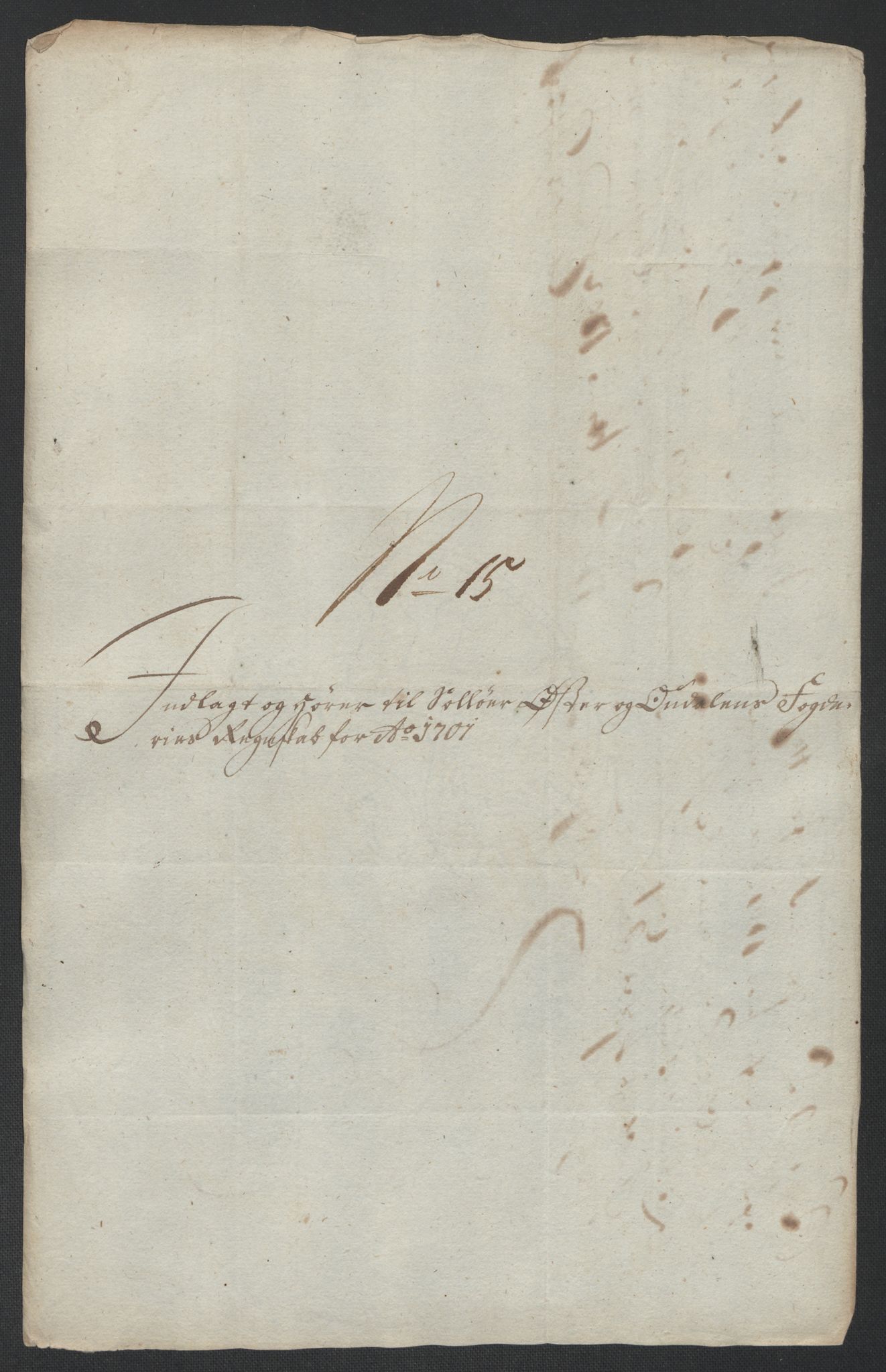 Rentekammeret inntil 1814, Reviderte regnskaper, Fogderegnskap, AV/RA-EA-4092/R13/L0839: Fogderegnskap Solør, Odal og Østerdal, 1701, p. 216