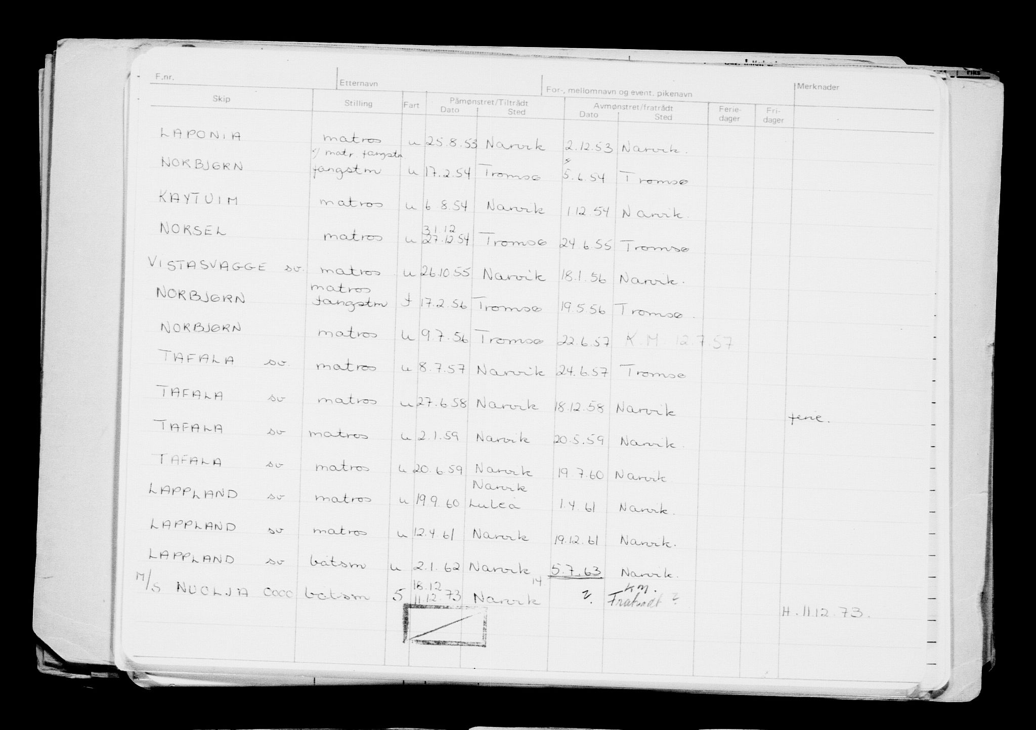 Direktoratet for sjømenn, AV/RA-S-3545/G/Gb/L0213: Hovedkort, 1922, p. 377