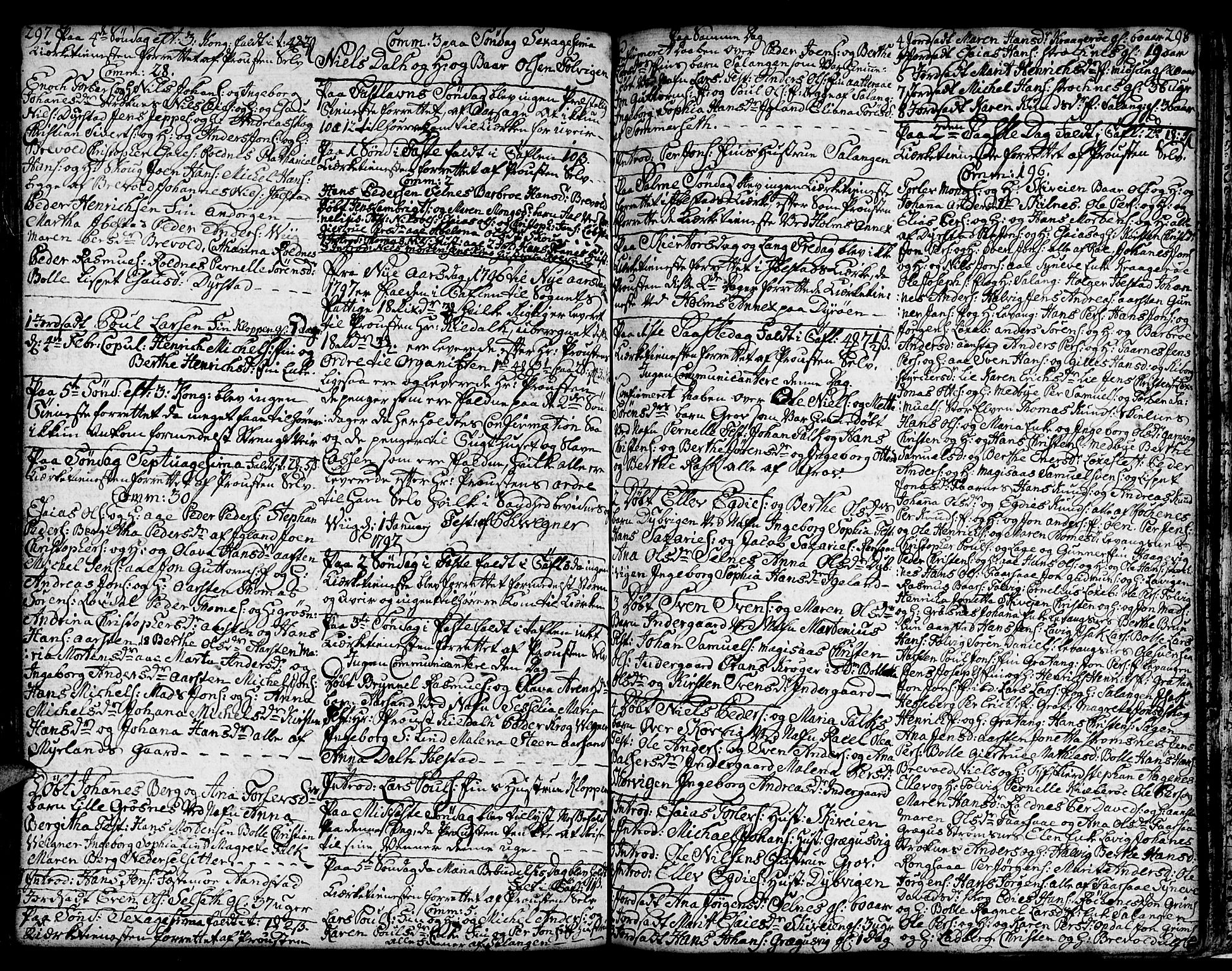 Ibestad sokneprestembete, SATØ/S-0077/H/Ha/Hab/L0001klokker: Parish register (copy) no. 1, 1776-1808, p. 297-298