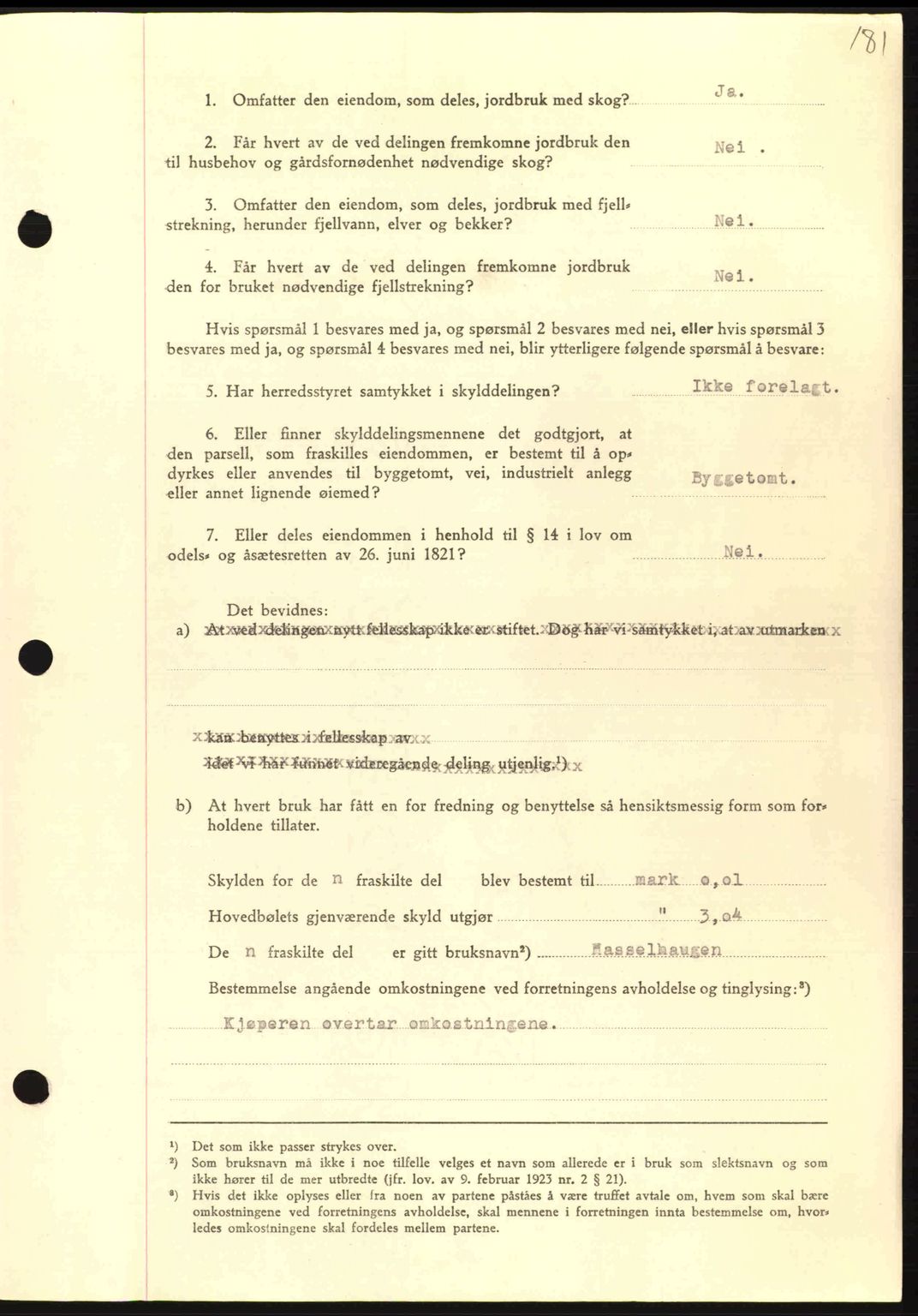 Nordmøre sorenskriveri, AV/SAT-A-4132/1/2/2Ca: Mortgage book no. A93, 1942-1942, Diary no: : 1770/1942