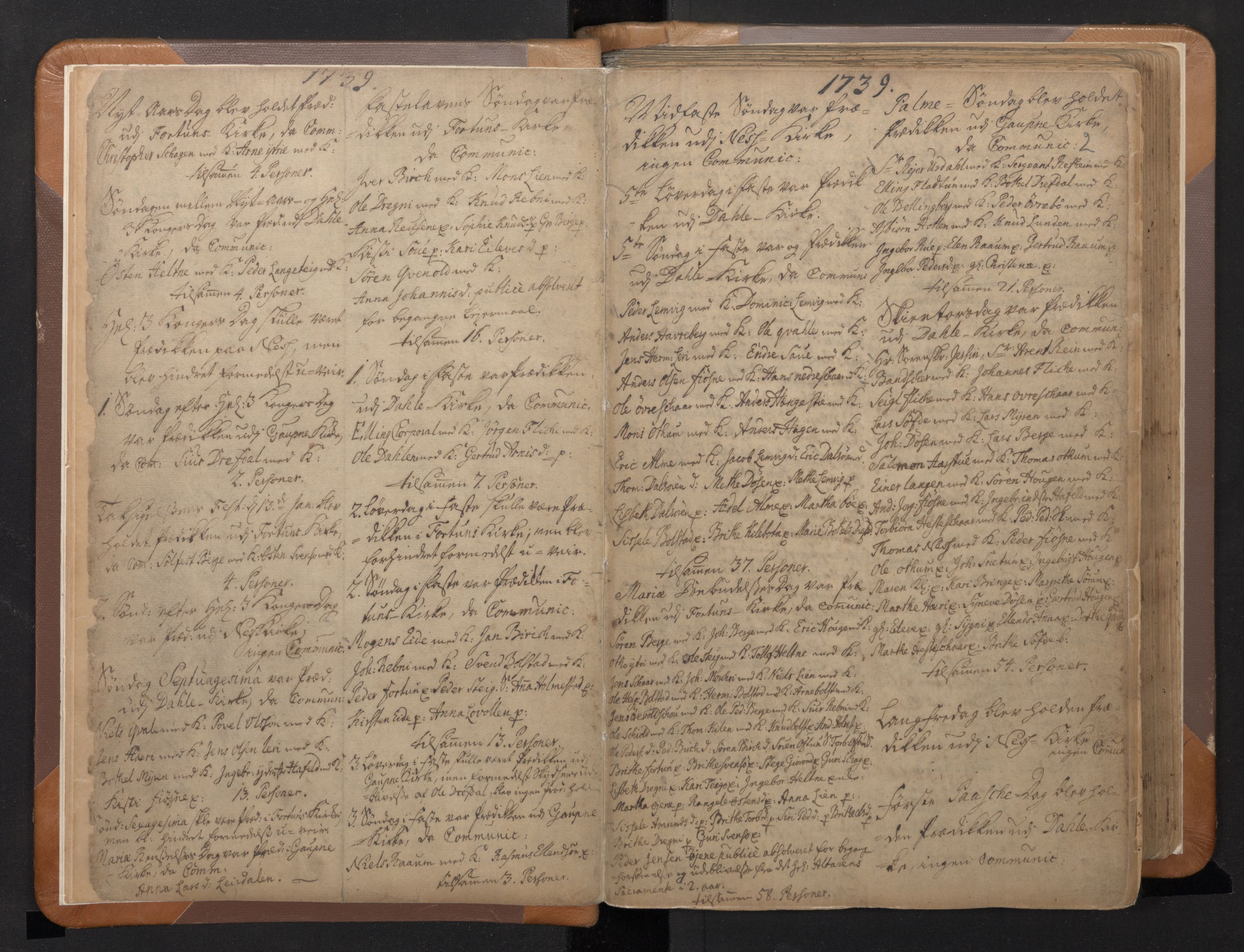 Luster sokneprestembete, AV/SAB-A-81101/H/Haa/Haaa/L0002: Parish register (official) no. A 2, 1751-1796, p. 1b-2a