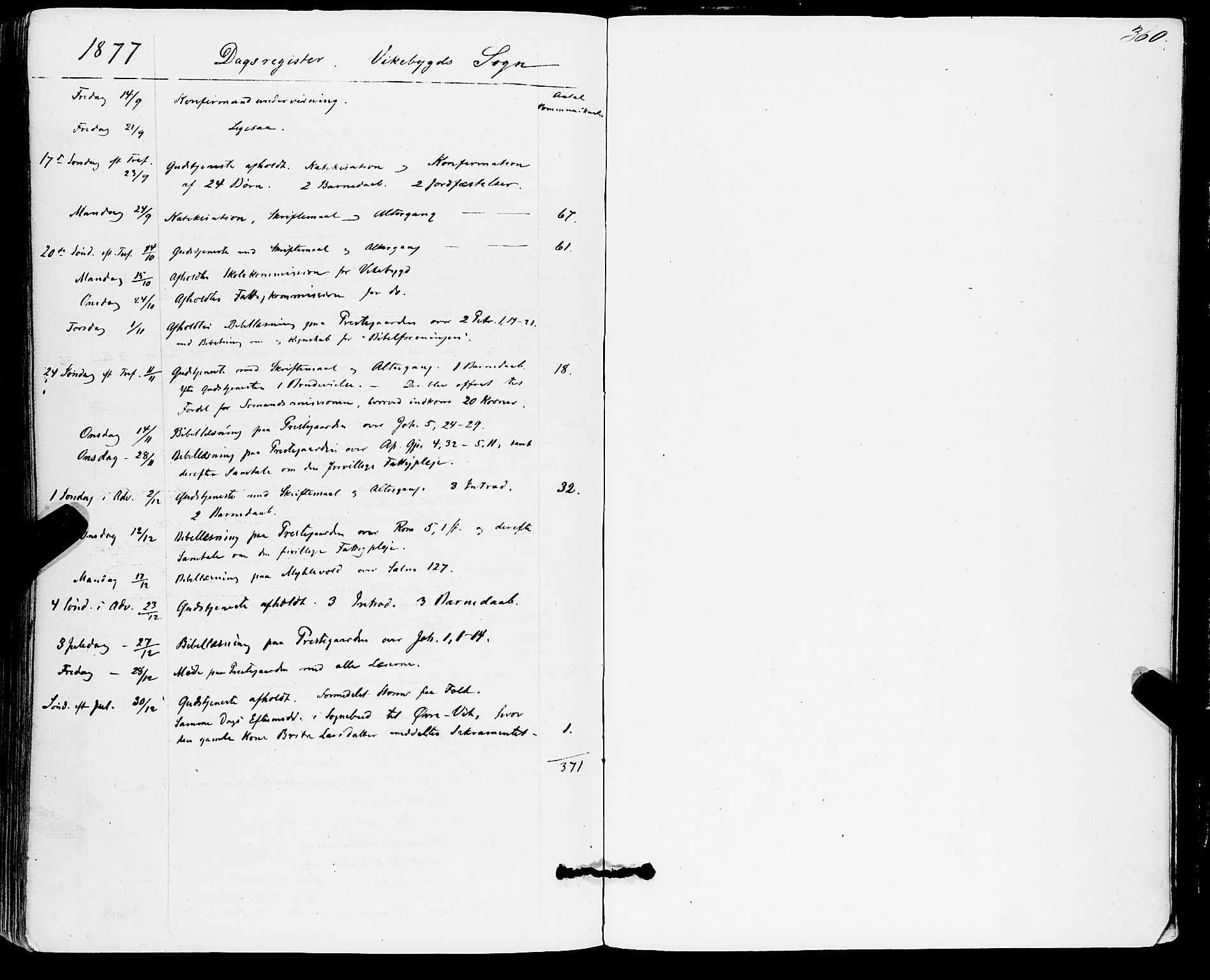 Sveio Sokneprestembete, SAB/A-78501/H/Haa: Parish register (official) no. A 1, 1861-1877, p. 360
