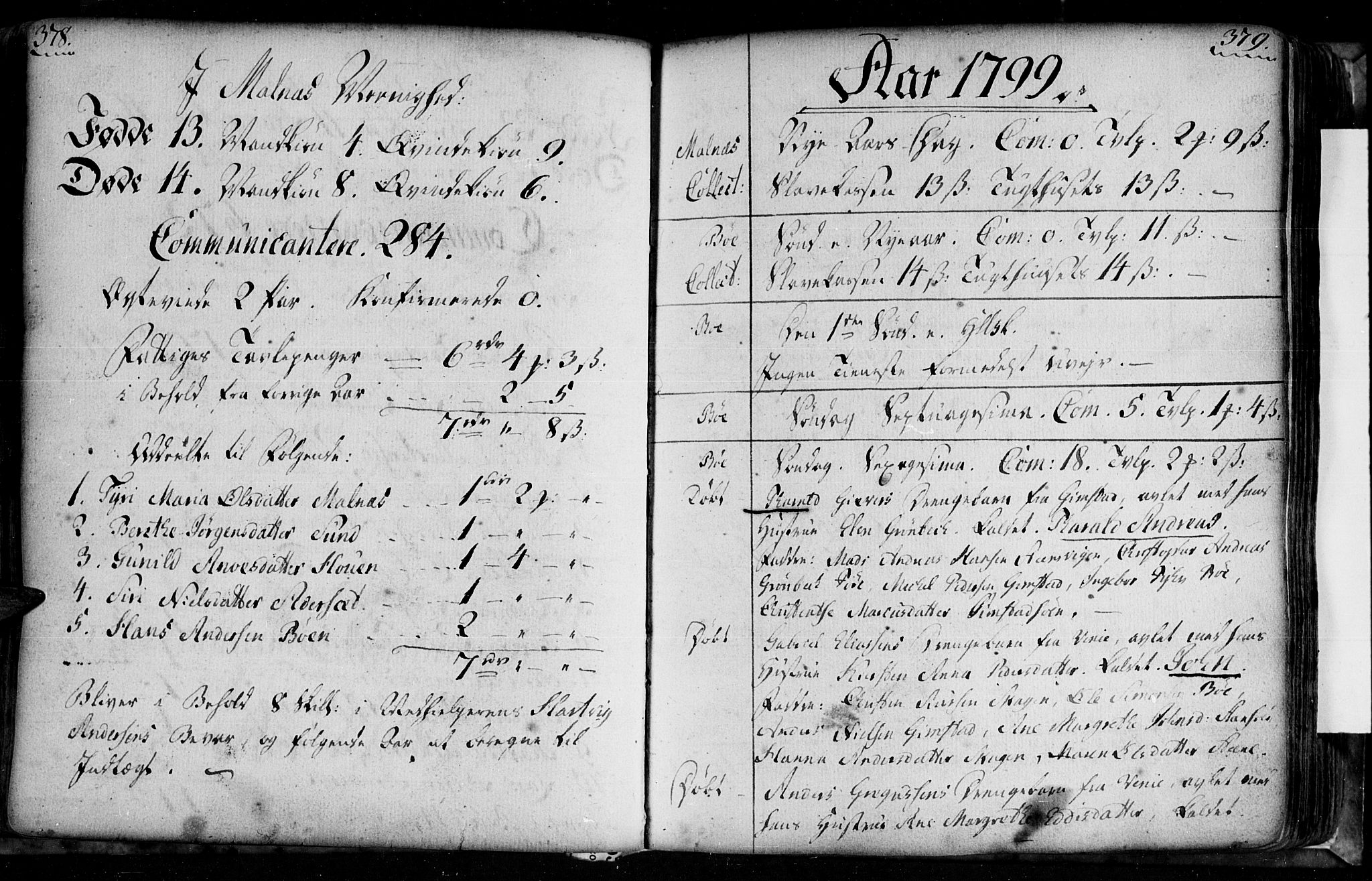 Ministerialprotokoller, klokkerbøker og fødselsregistre - Nordland, AV/SAT-A-1459/891/L1297: Parish register (official) no. 891A02, 1759-1820, p. 478-479