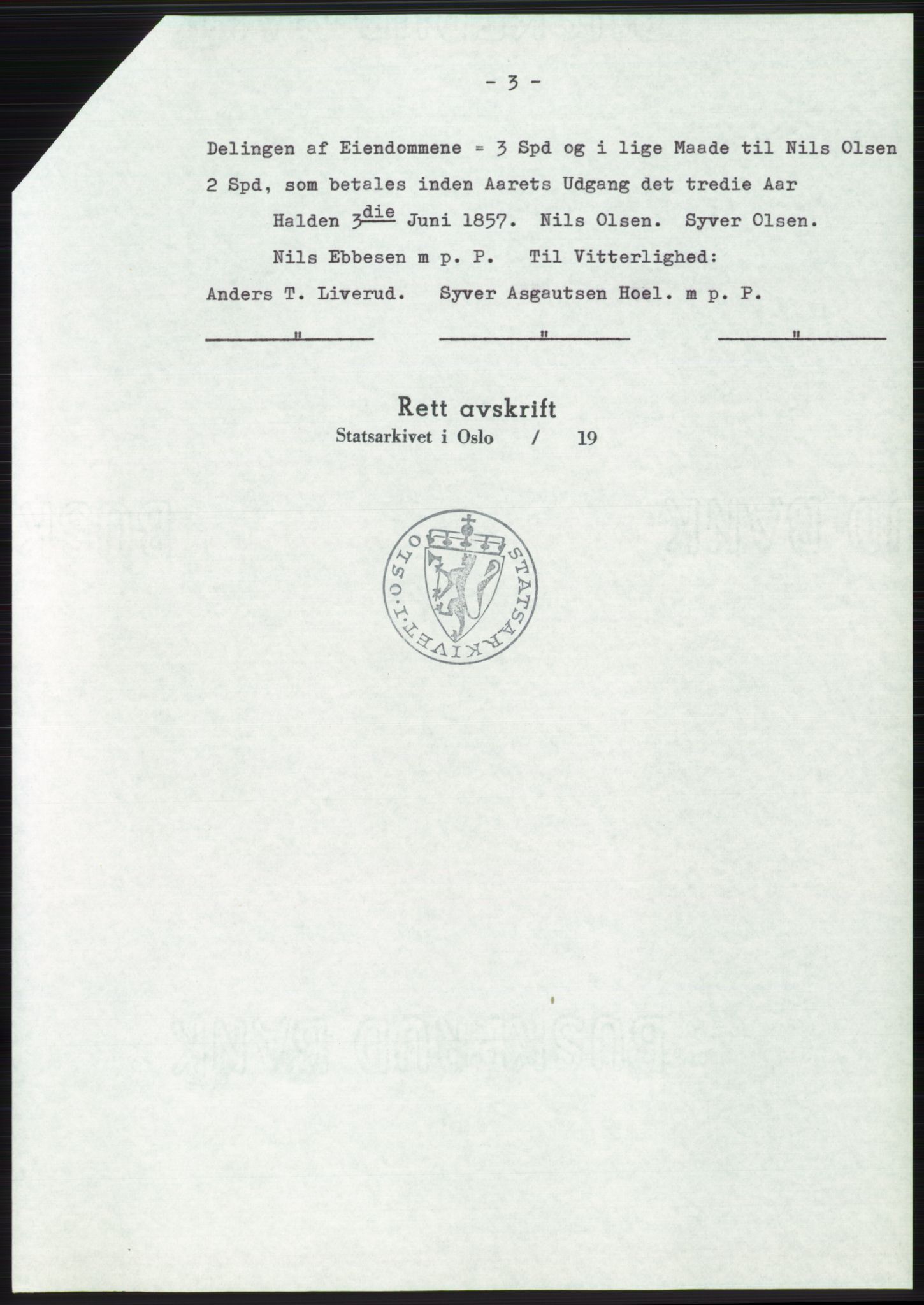 Statsarkivet i Oslo, AV/SAO-A-10621/Z/Zd/L0034: Avskrifter, j.nr 66-2499/1975, 1975, p. 166