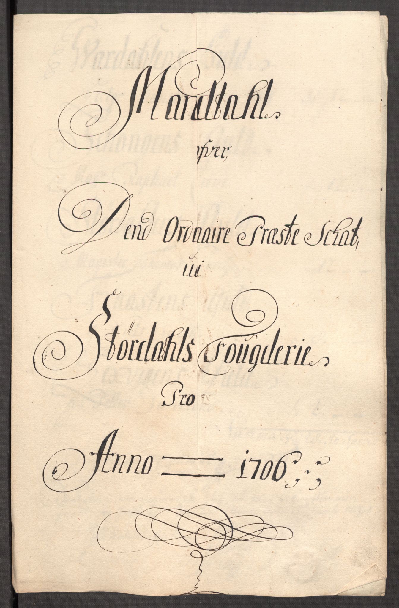 Rentekammeret inntil 1814, Reviderte regnskaper, Fogderegnskap, RA/EA-4092/R62/L4196: Fogderegnskap Stjørdal og Verdal, 1705-1706, p. 455