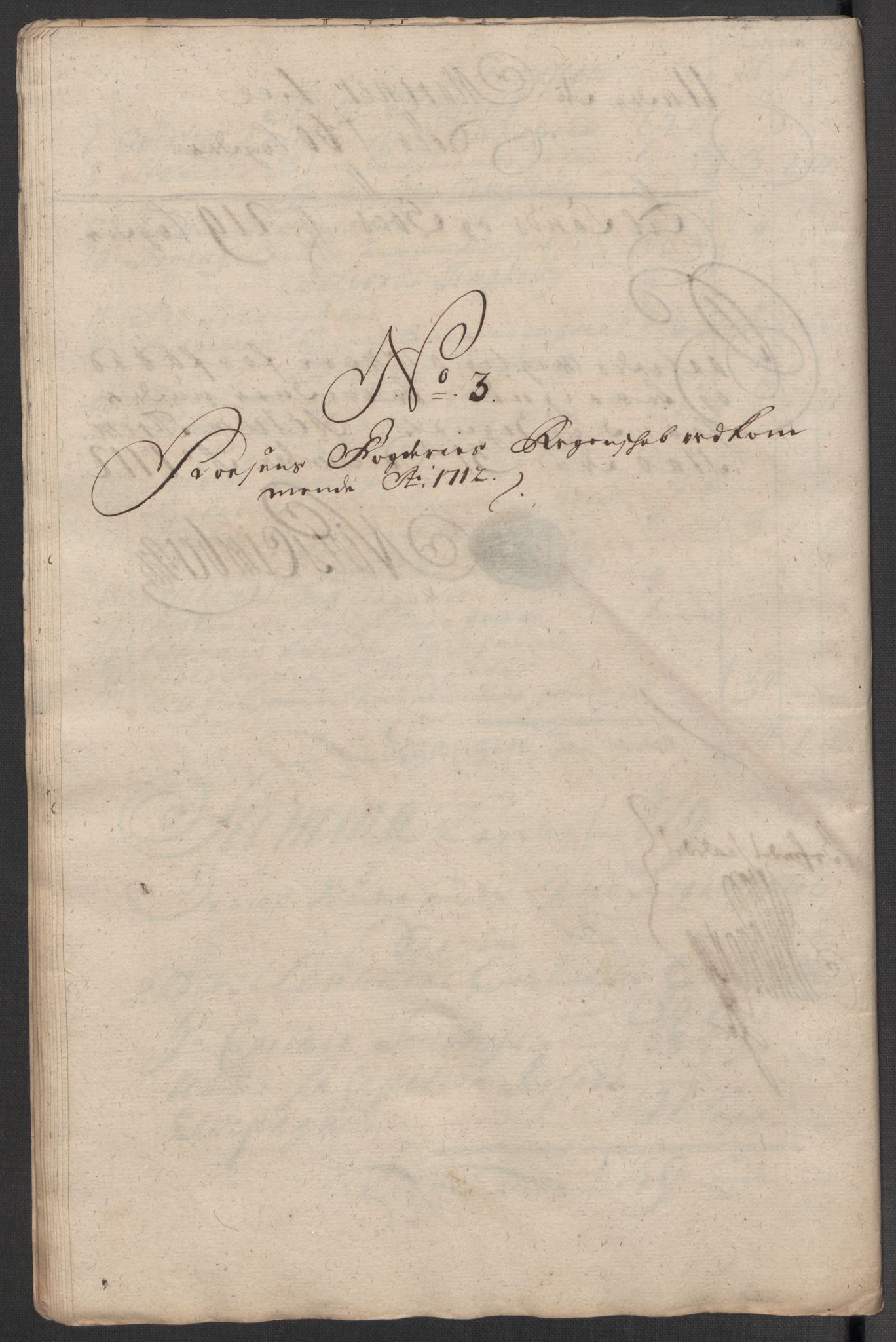 Rentekammeret inntil 1814, Reviderte regnskaper, Fogderegnskap, AV/RA-EA-4092/R57/L3861: Fogderegnskap Fosen, 1712-1713, p. 79