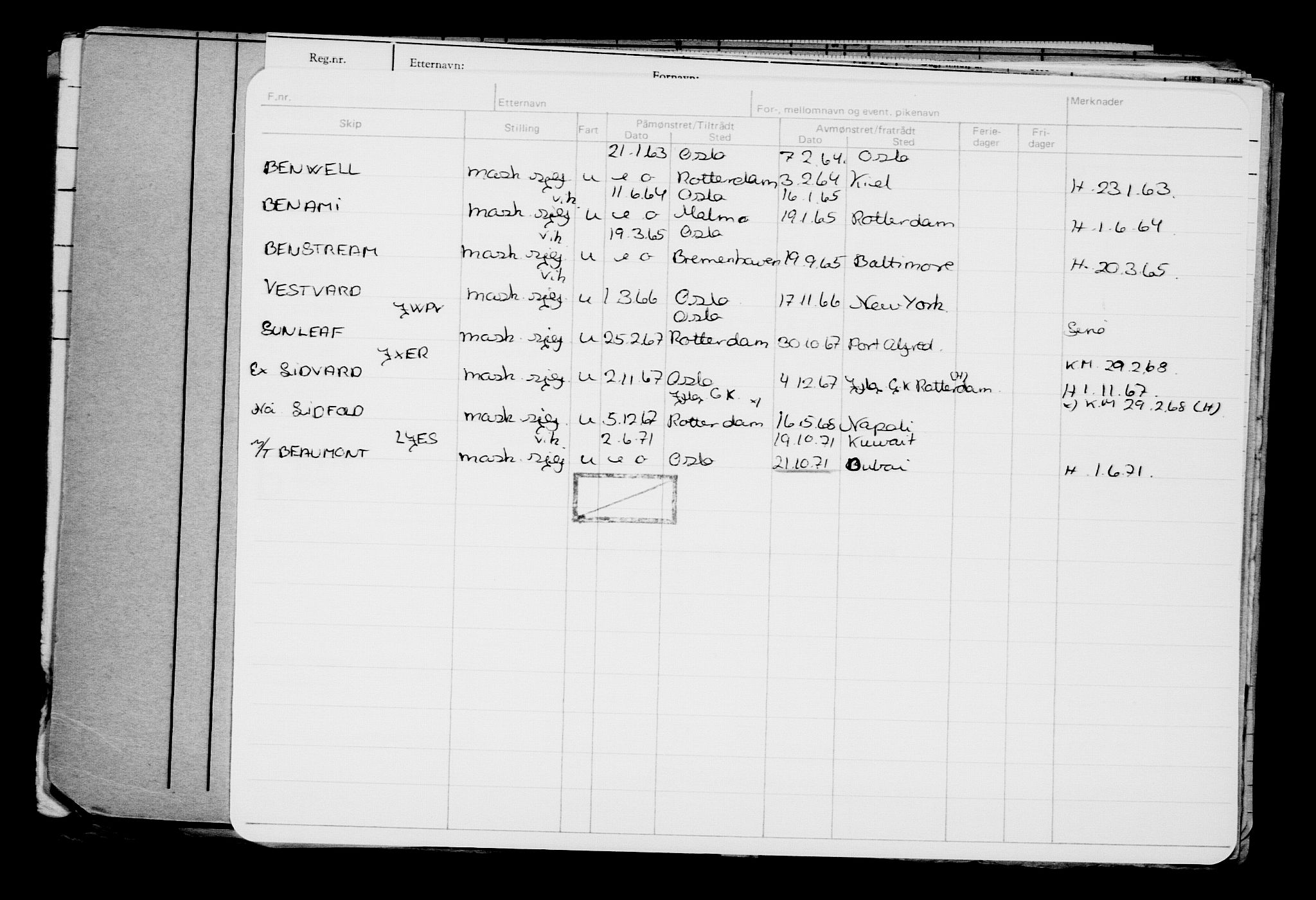 Direktoratet for sjømenn, AV/RA-S-3545/G/Gb/L0051: Hovedkort, 1903, p. 654