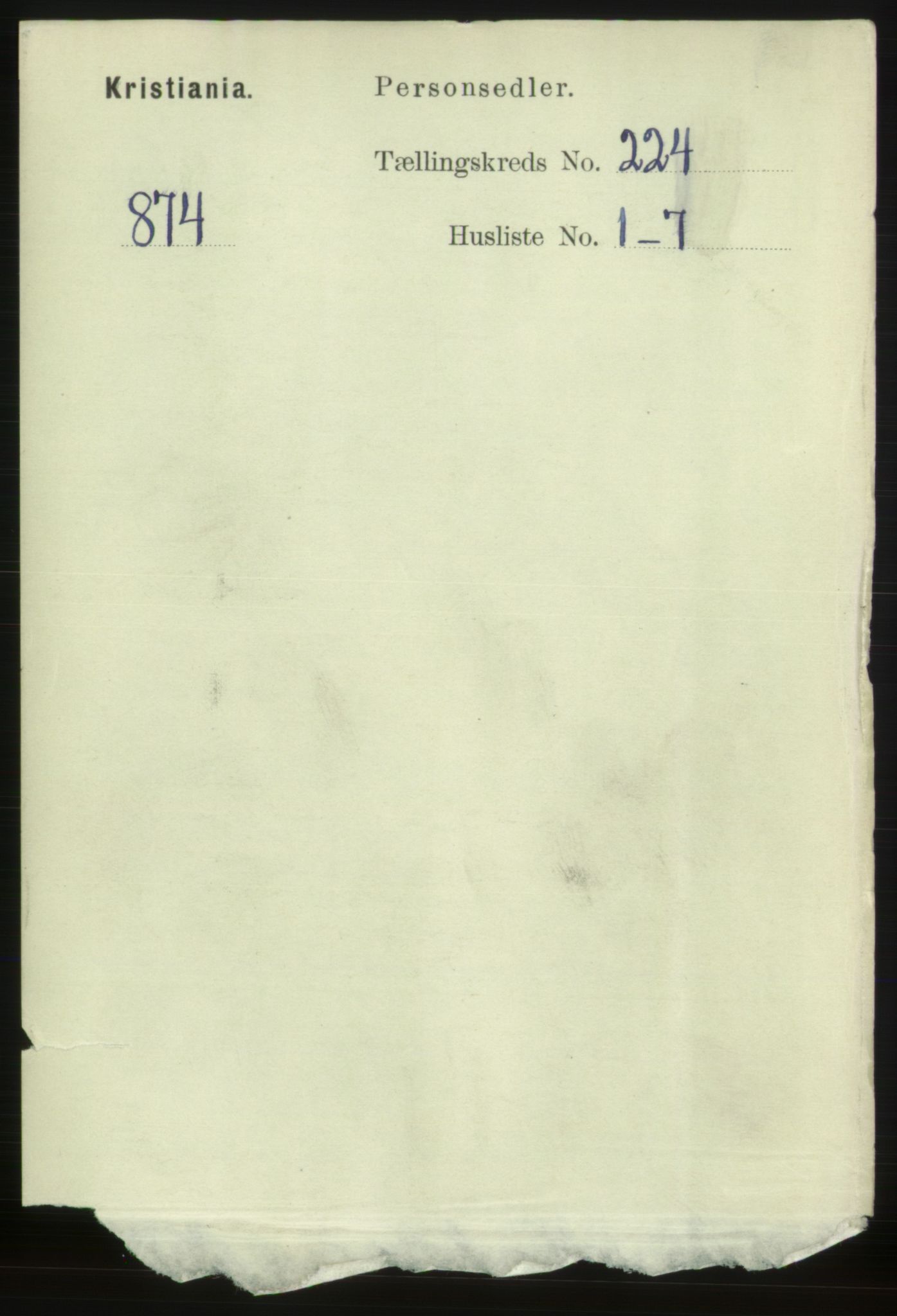 RA, 1891 census for 0301 Kristiania, 1891, p. 135323