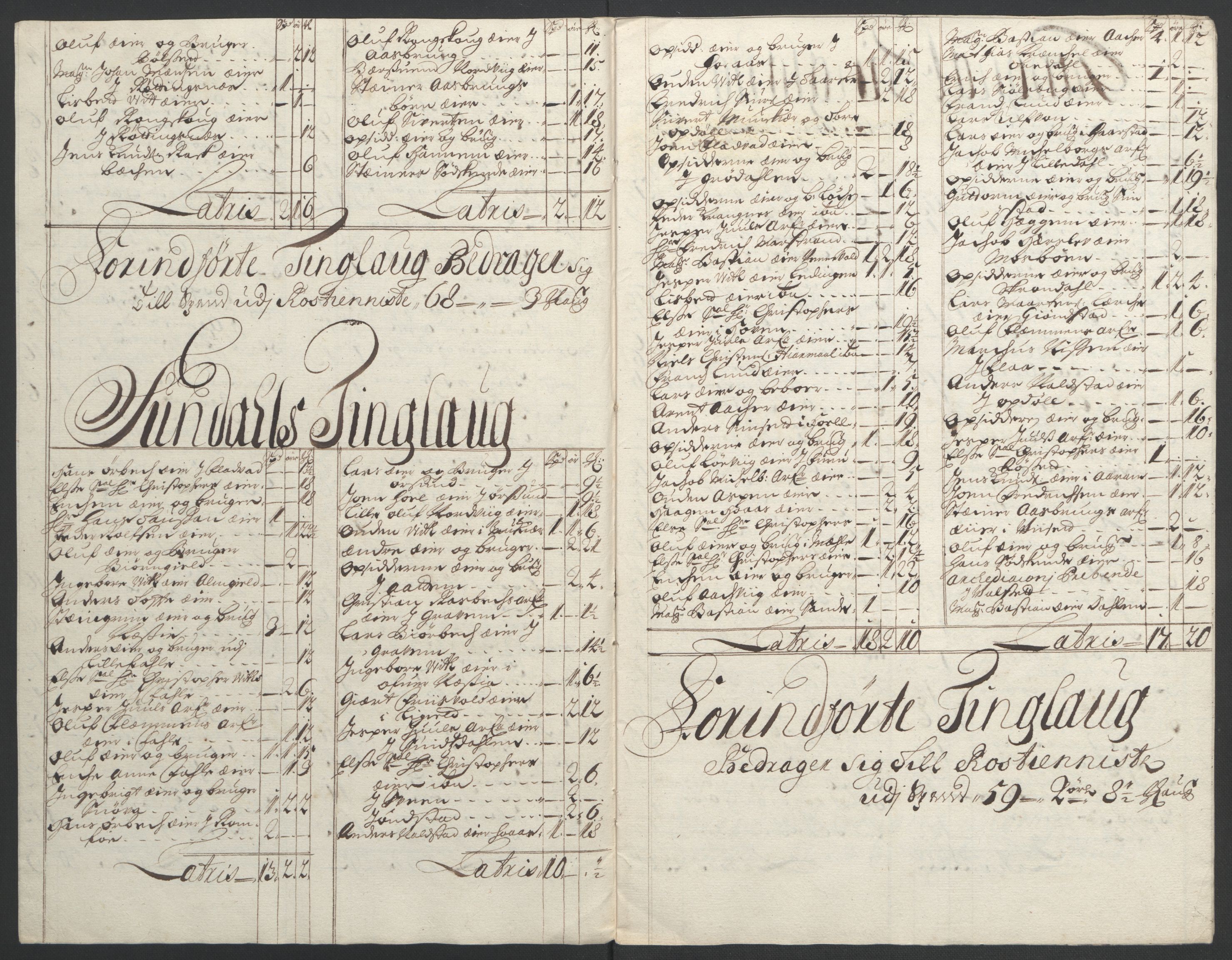 Rentekammeret inntil 1814, Reviderte regnskaper, Fogderegnskap, AV/RA-EA-4092/R56/L3736: Fogderegnskap Nordmøre, 1694-1696, p. 413