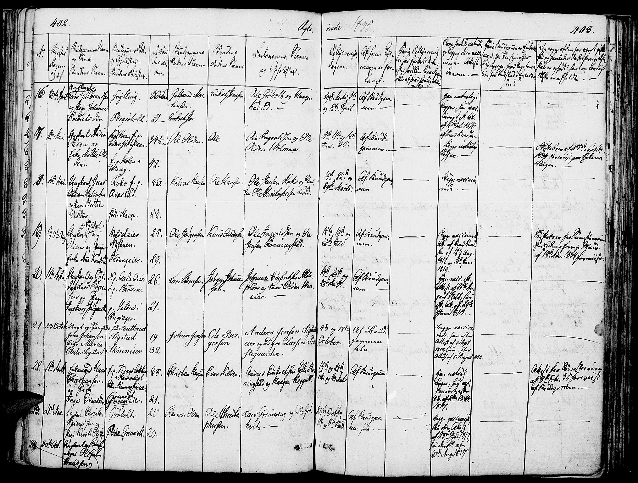 Løten prestekontor, SAH/PREST-022/K/Ka/L0006: Parish register (official) no. 6, 1832-1849, p. 402-403