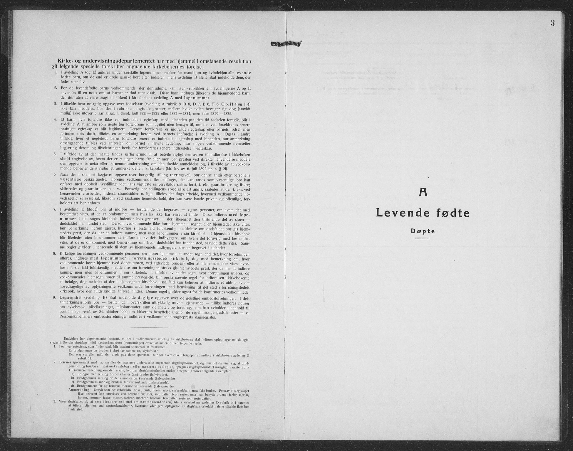 Ministerialprotokoller, klokkerbøker og fødselsregistre - Møre og Romsdal, SAT/A-1454/512/L0170: Parish register (copy) no. 512C02, 1921-1938, p. 3
